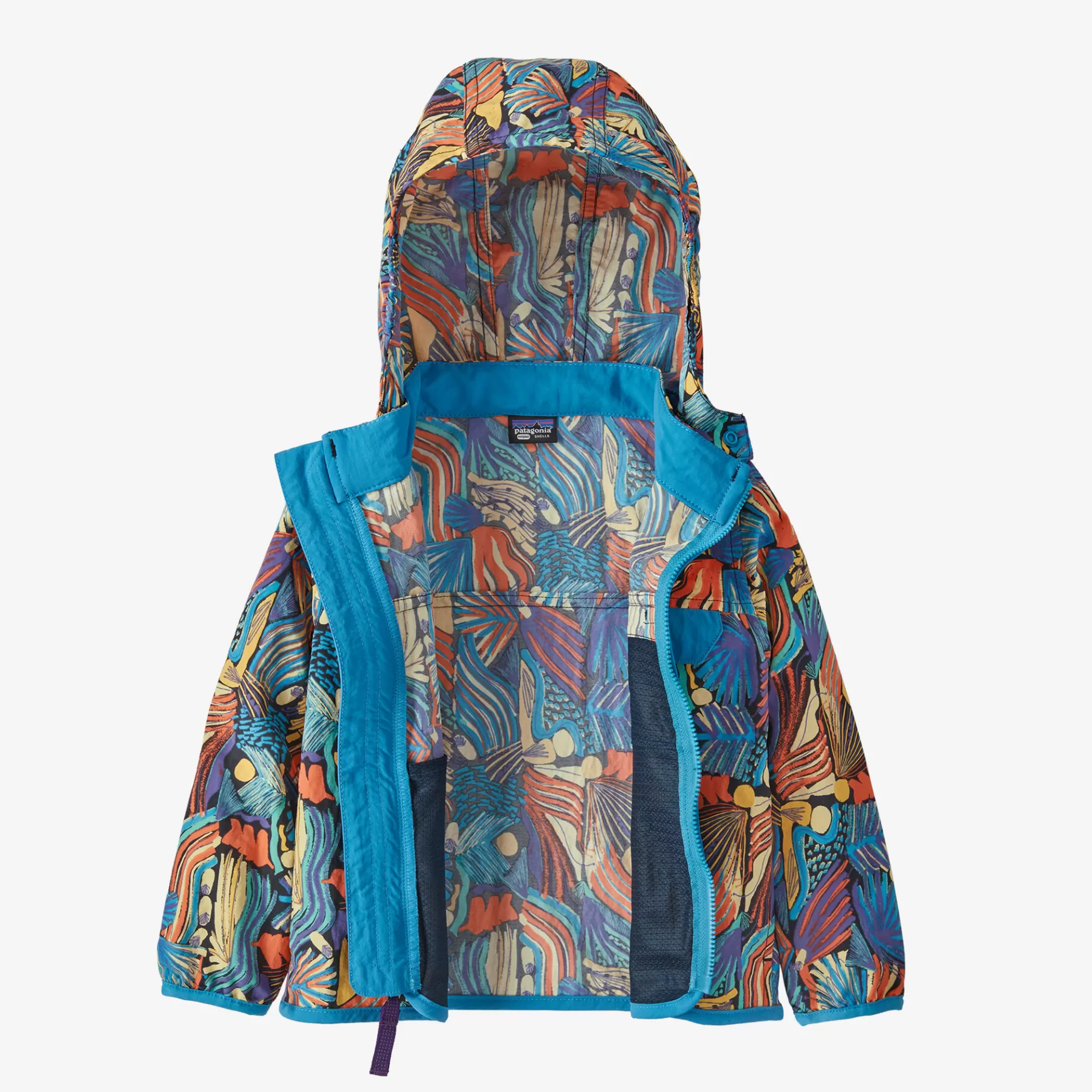 Patagonia Baby Baggies™ Jacket Happy Jam: Bayou Blue New