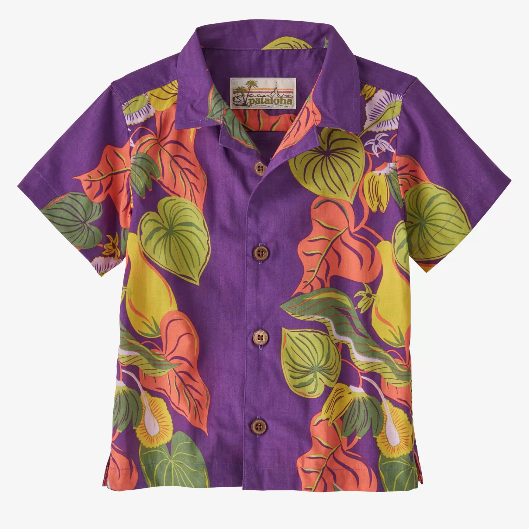 Patagonia Baby Pataloha Shirt Canoe Plants: Perennial Purple Cheap