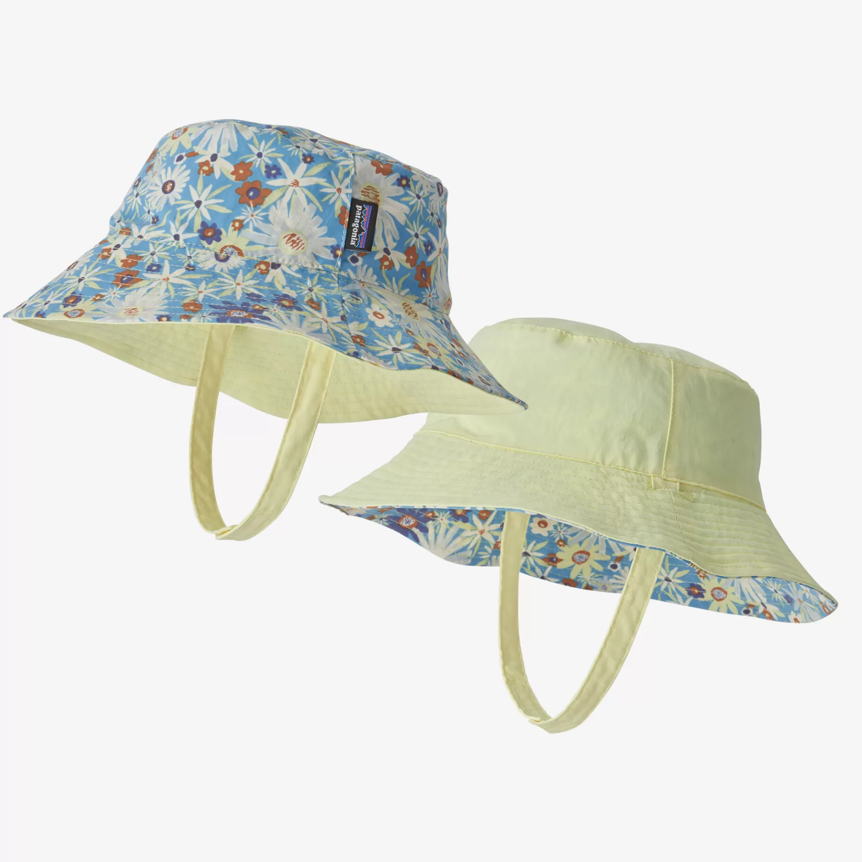 Patagonia Baby Sun Bucket Hat Primavera: Lago Blue Sale