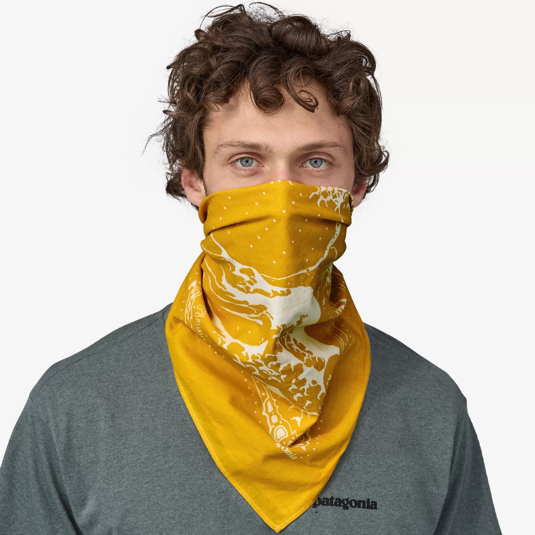 Patagonia Bandana Gpiw: Surfboard Yellow Hot