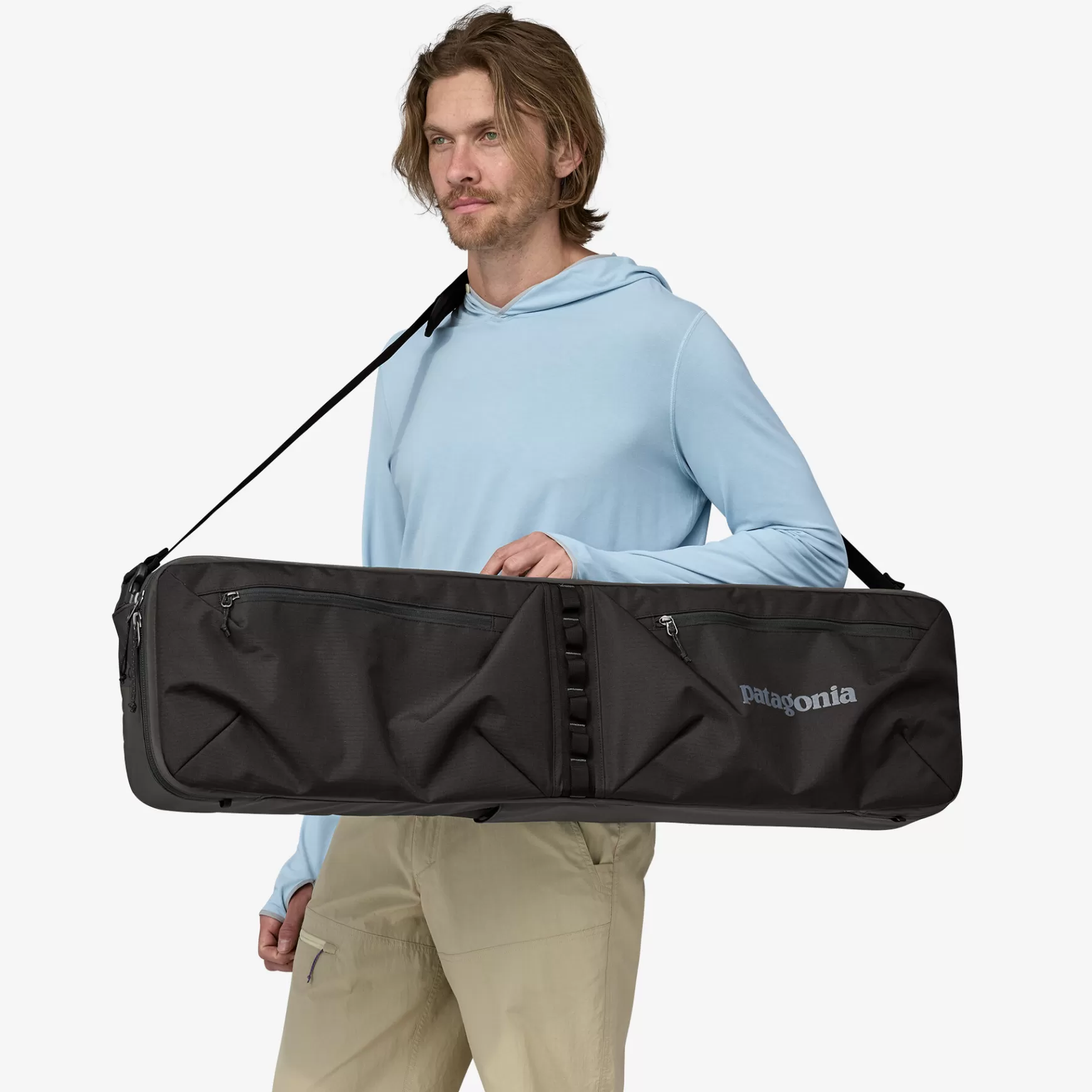 Patagonia Black Hole Rod Case Smolder Blue Clearance