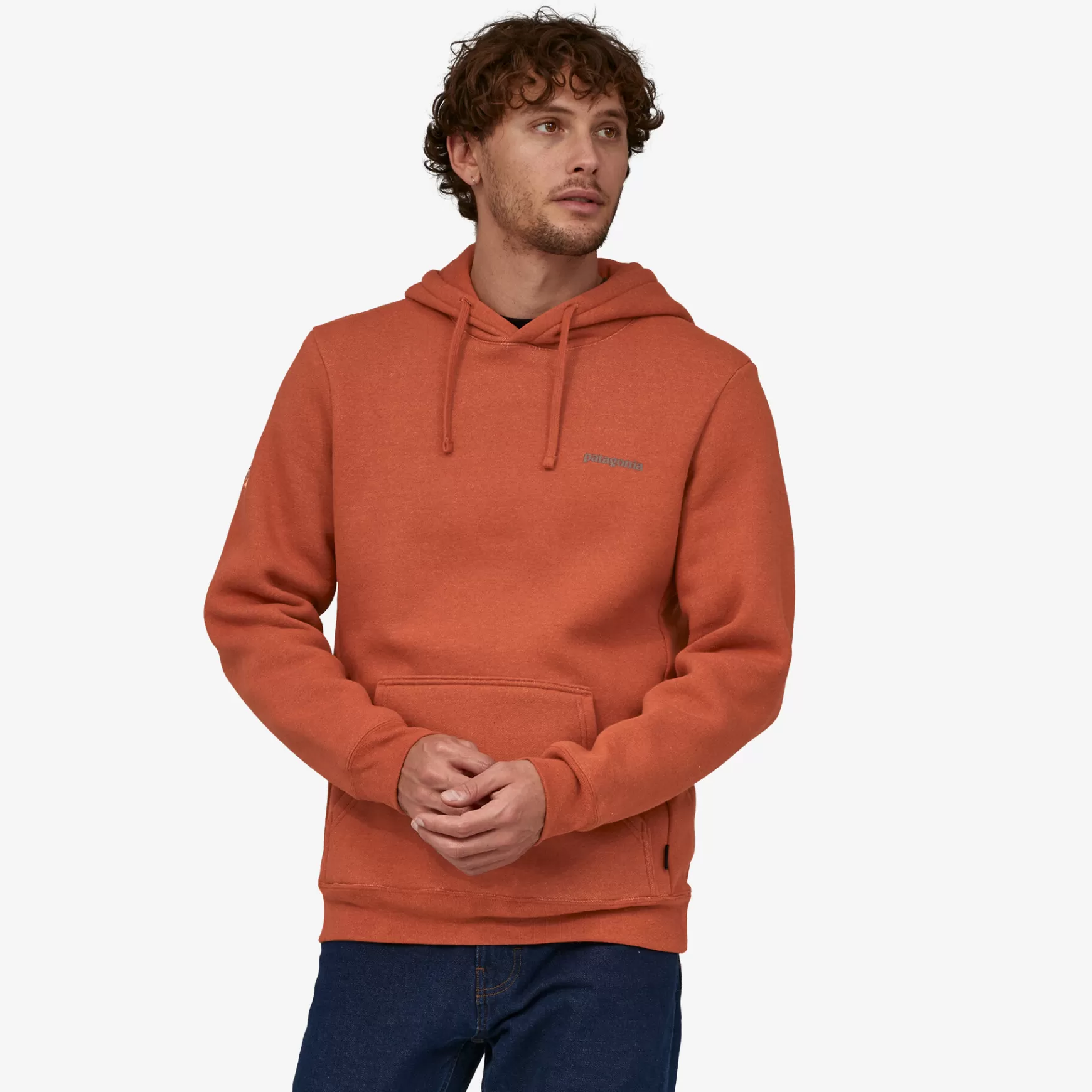 Patagonia Fitz Roy Icon Uprisal Hoody Quartz Coral Hot