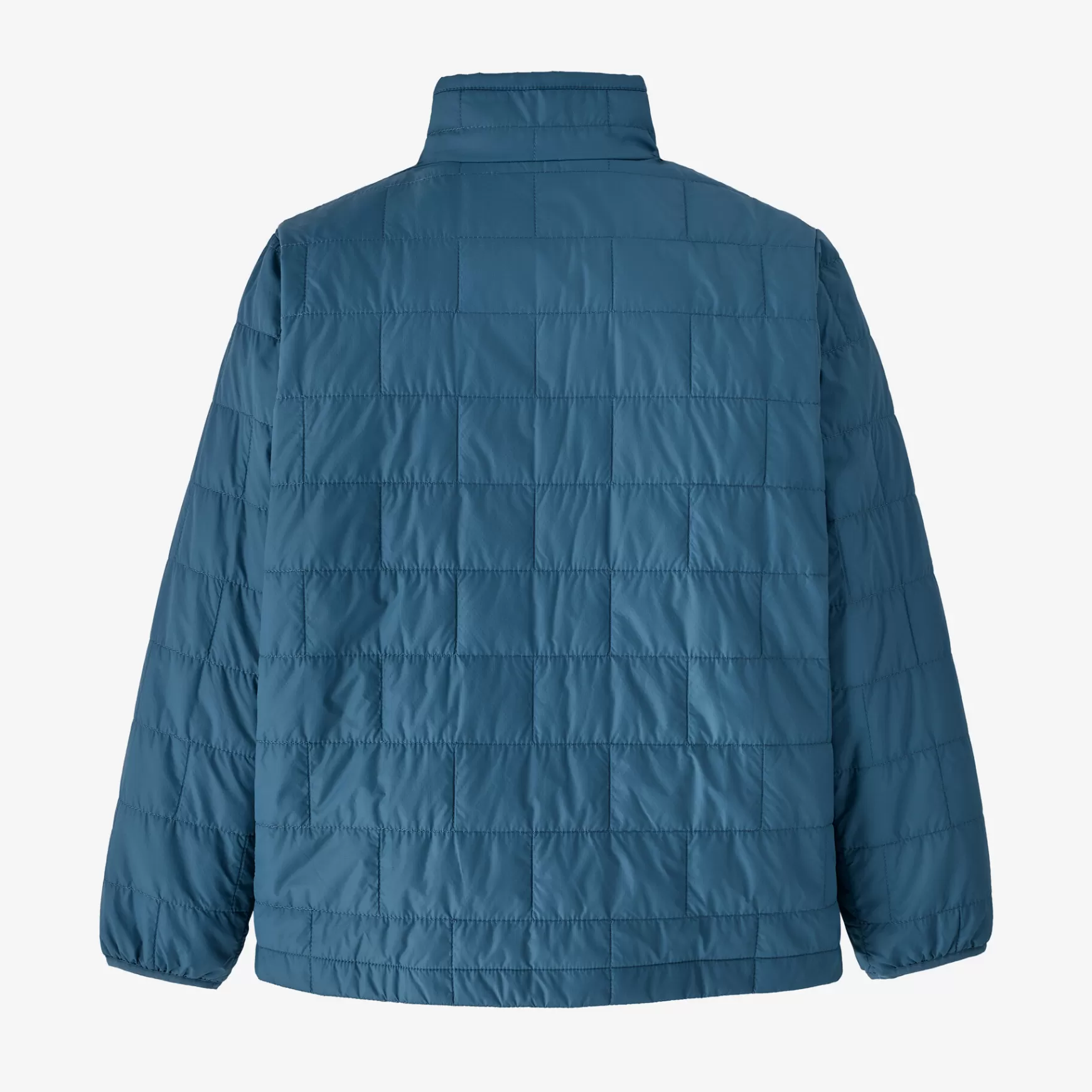 Patagonia Kids' Nano Puff Brick Quilt Jacket Wavy Blue Flash Sale