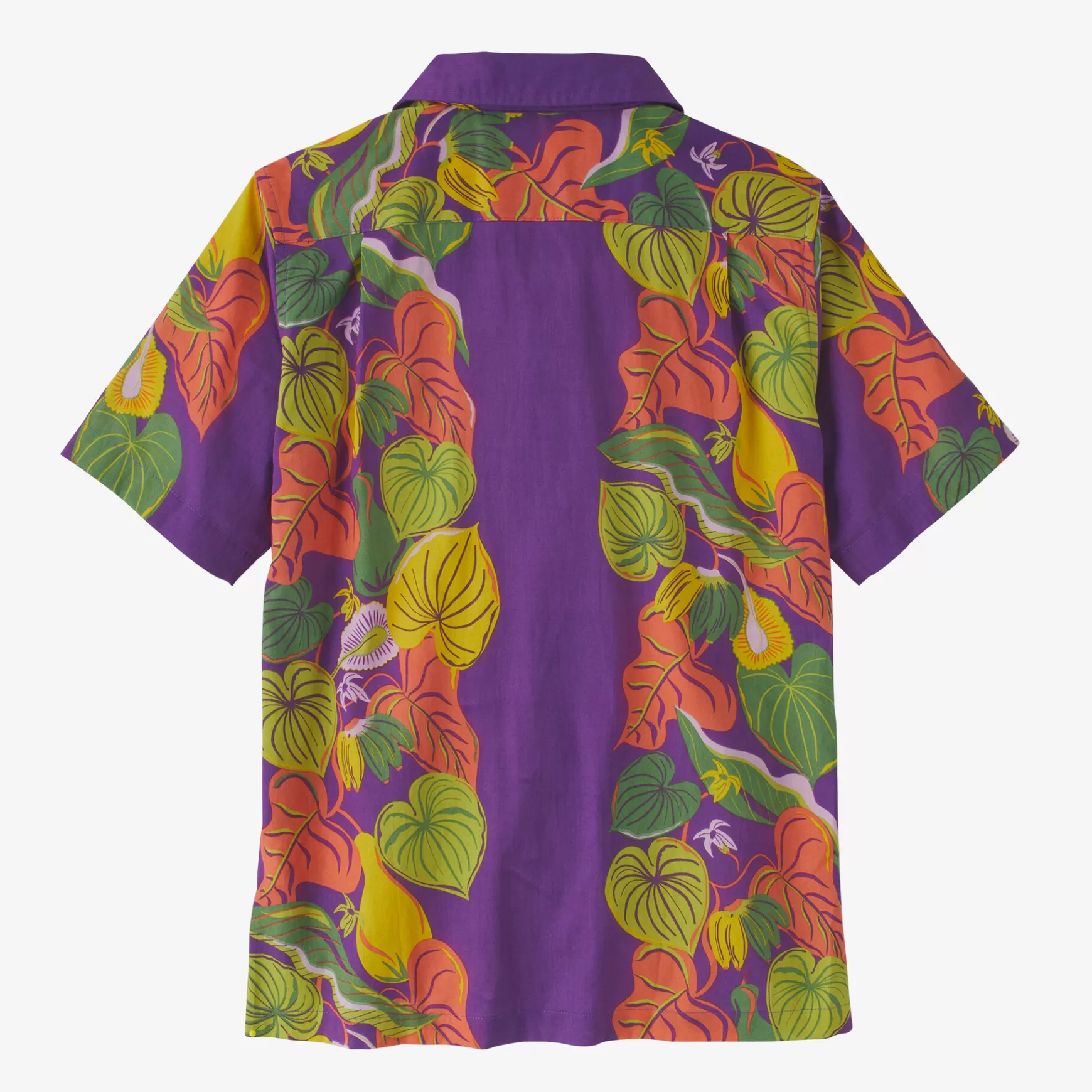 Patagonia Kids' Pataloha Shirt Canoe Plants: Perennial Purple Online