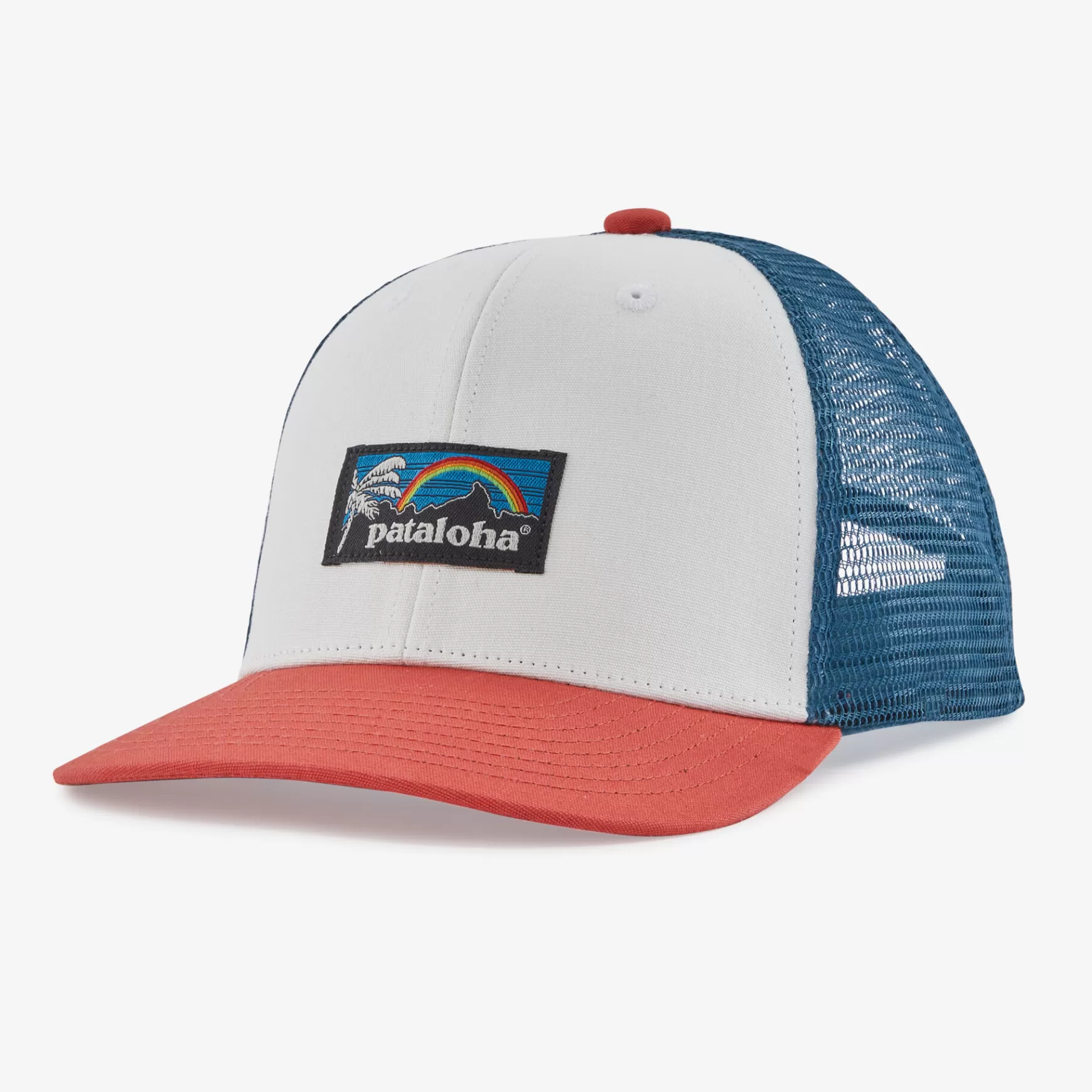 Patagonia Kids' Trucker Hat Patalokahi Label: Birch White Shop