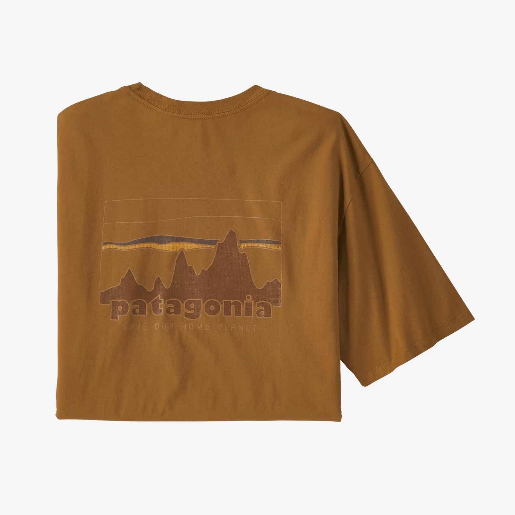 Patagonia Men'S '73 Skyline Organic T-Shirt Nest Brown Best Sale