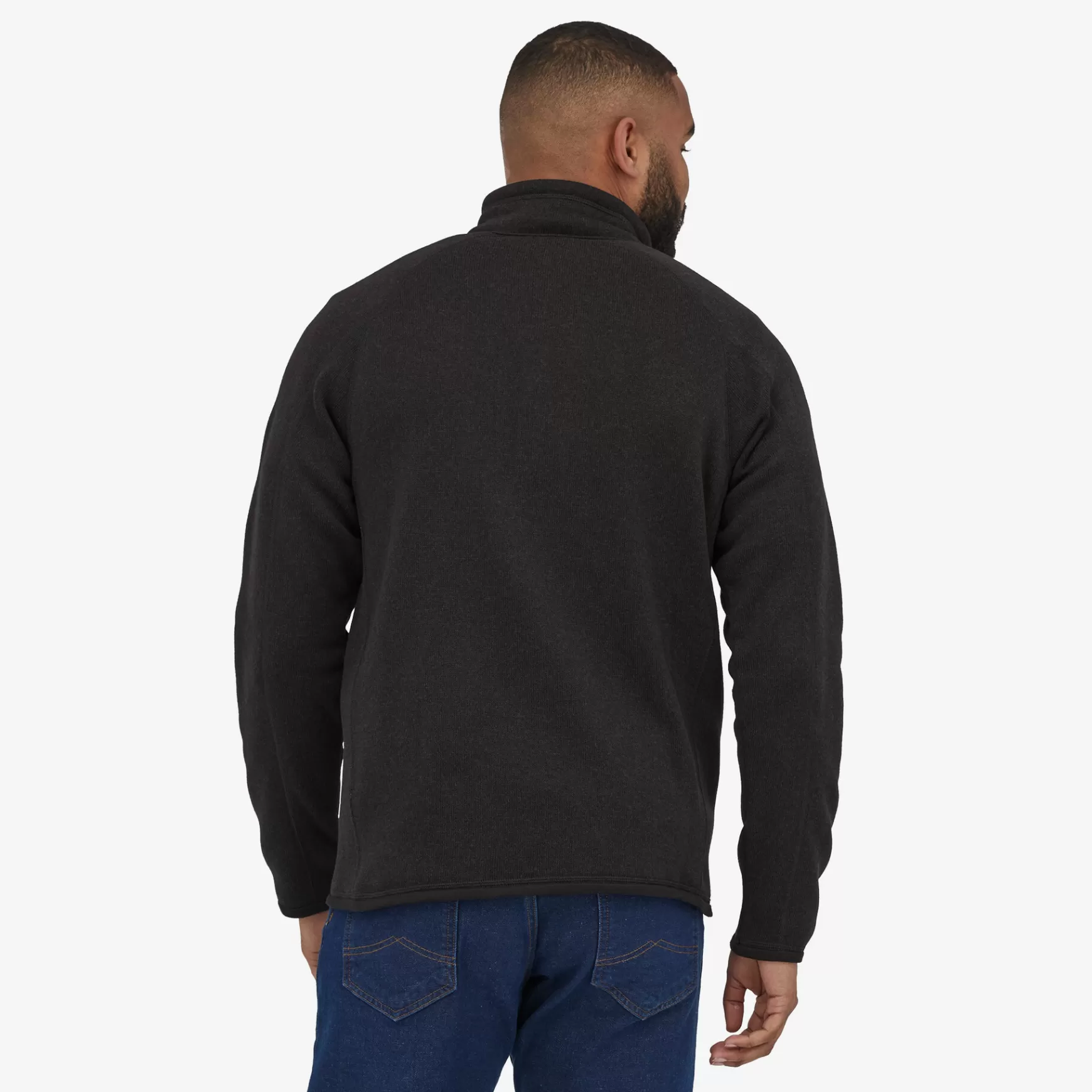 Patagonia Men'S Better Sweater 1/4-Zip Fleece Black Sale