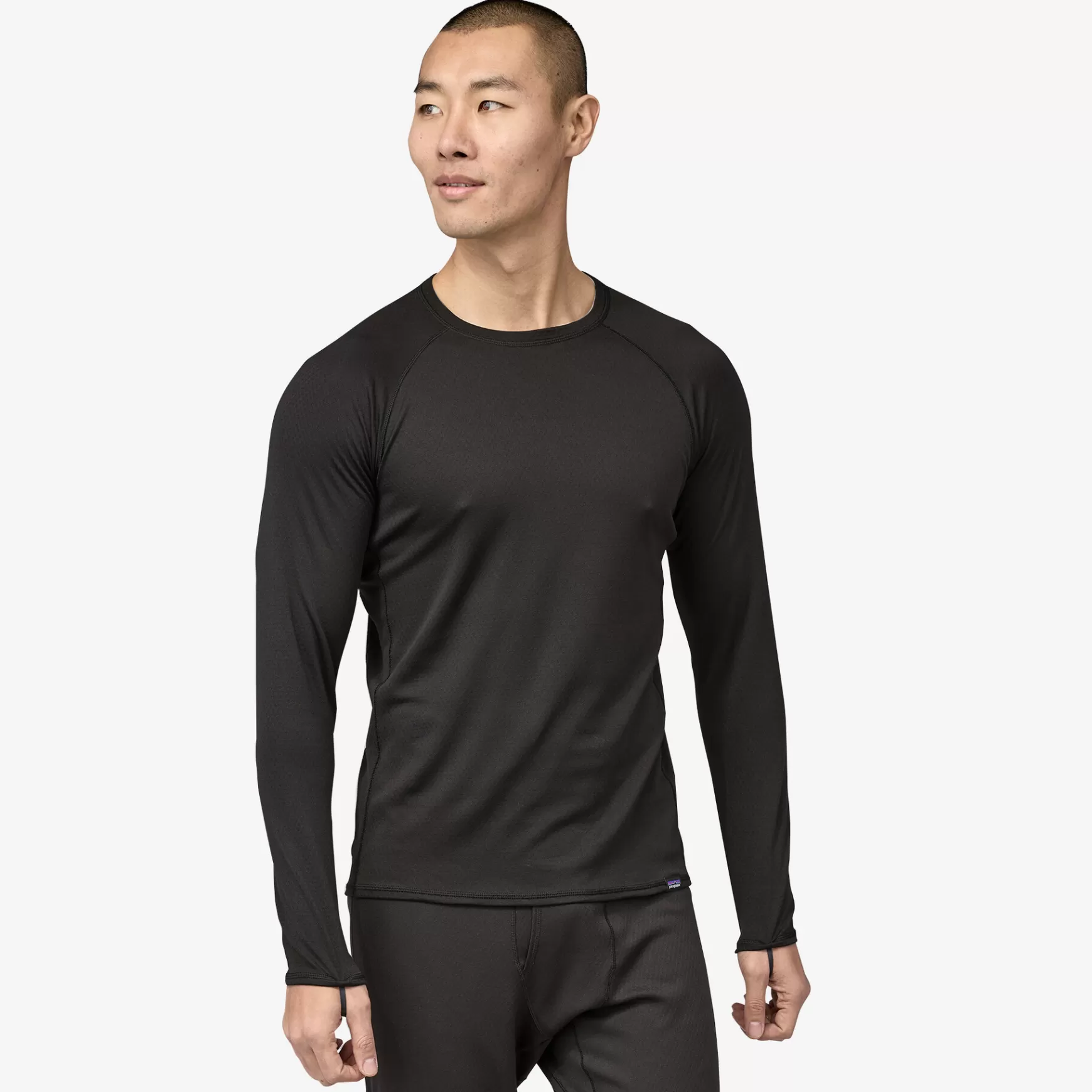 Patagonia Men'S Capilene Midweight Crew Black Best Sale