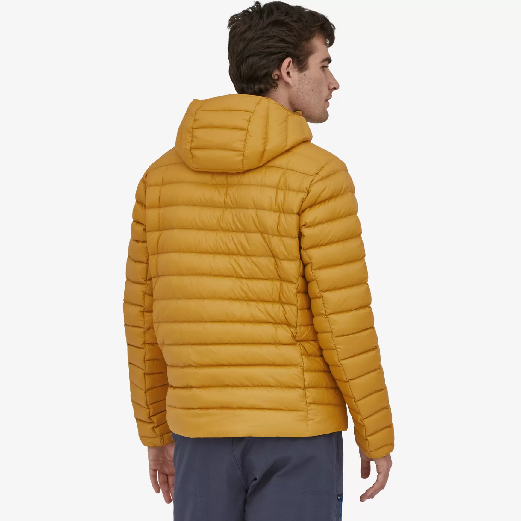 Patagonia Men'S Down Sweater Hoody Cabin Gold Sale