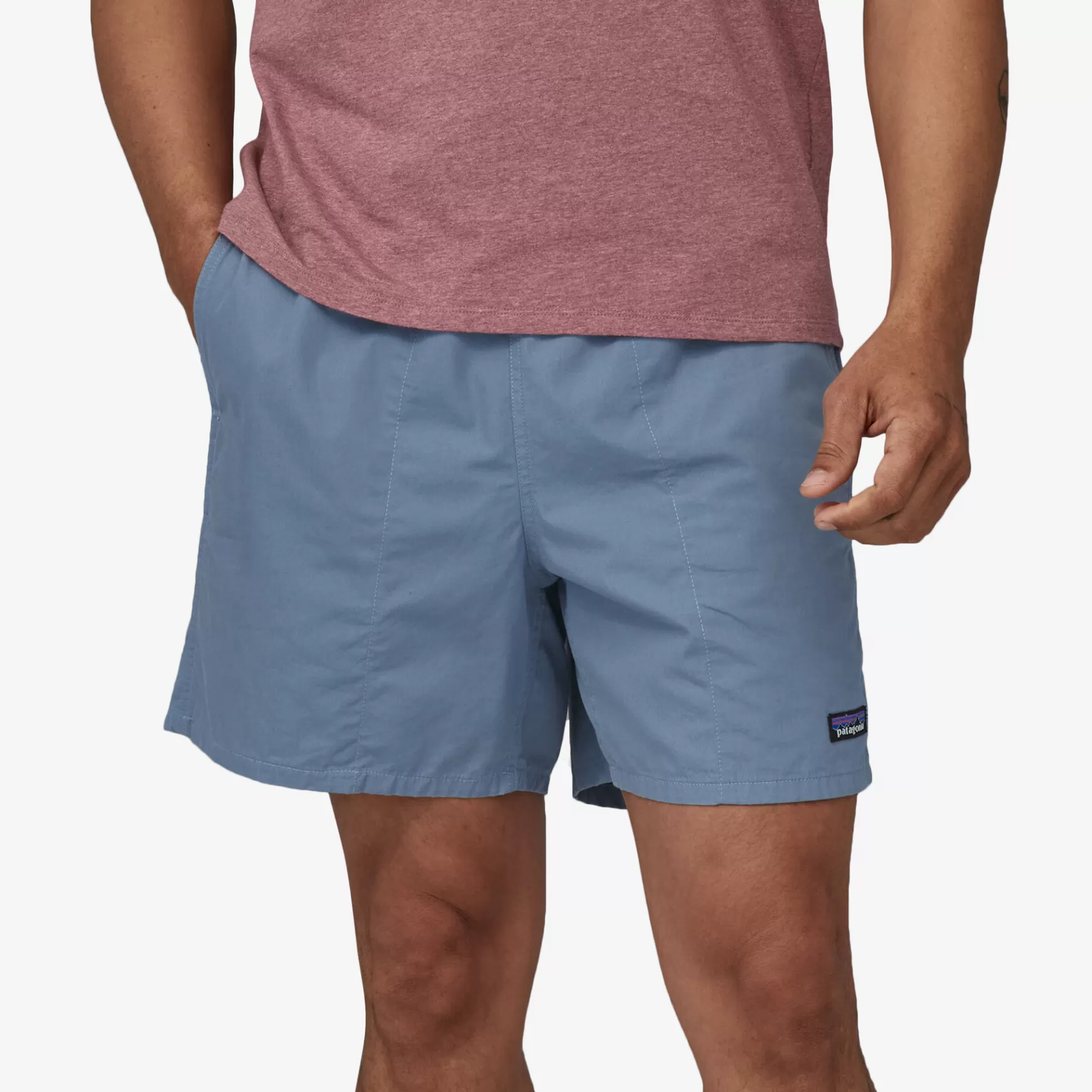 Patagonia Men'S Funhoggers Shorts-6" Light Plume Grey Outlet