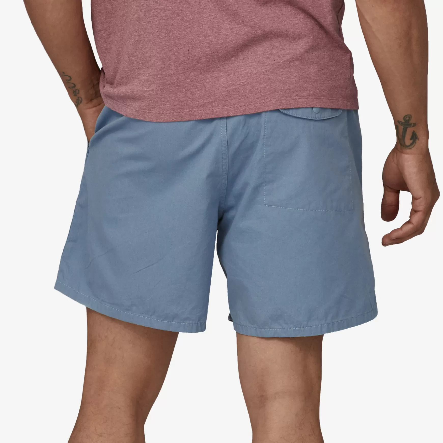 Patagonia Men'S Funhoggers Shorts-6" Light Plume Grey Outlet