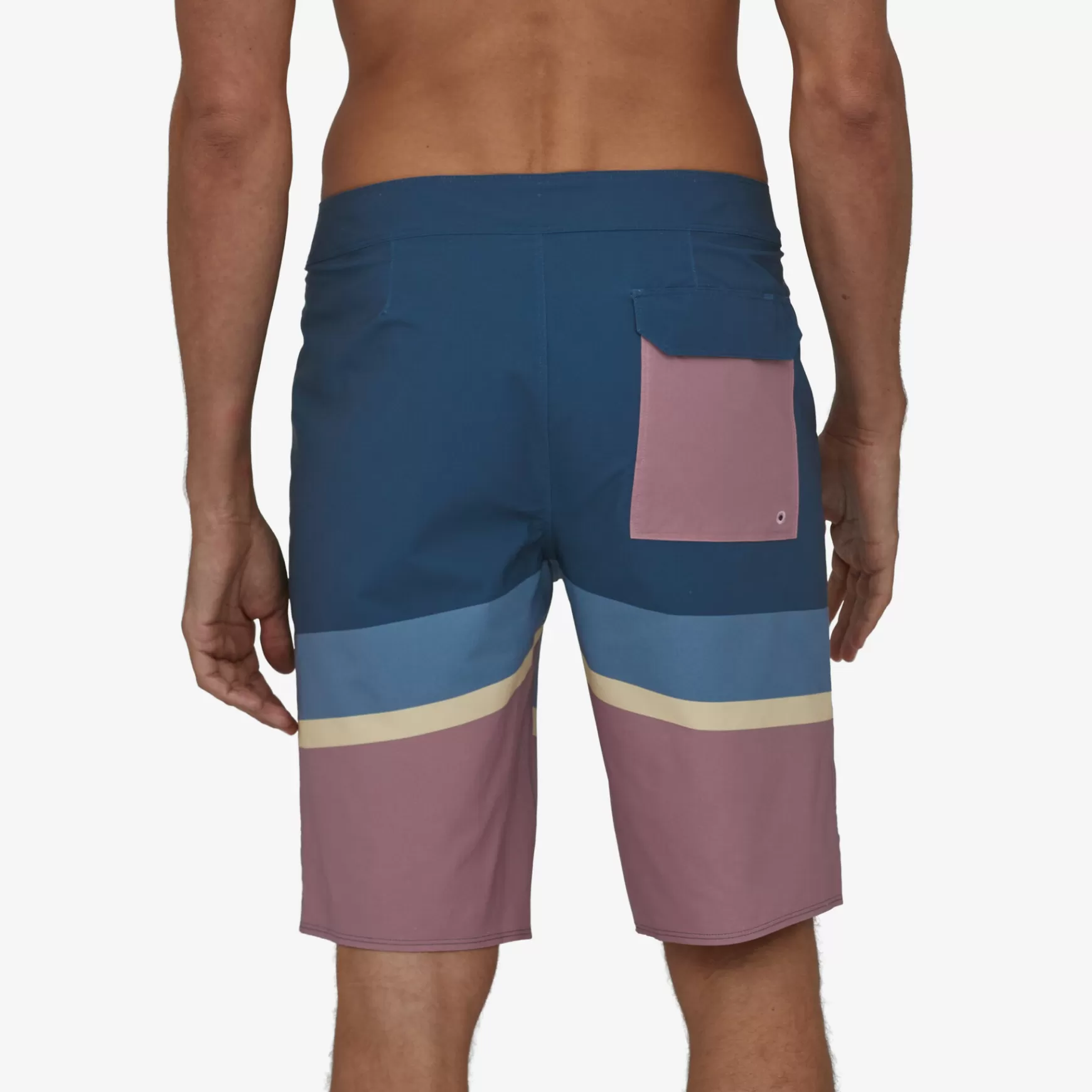 Patagonia Men'S Hydropeak Boardshorts-21" Topa Stripe: Evening Mauve Hot