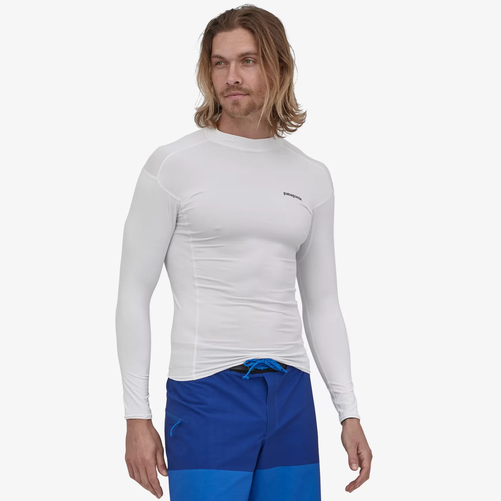 Patagonia Men'S Long-Sleeved Ro Top White Discount