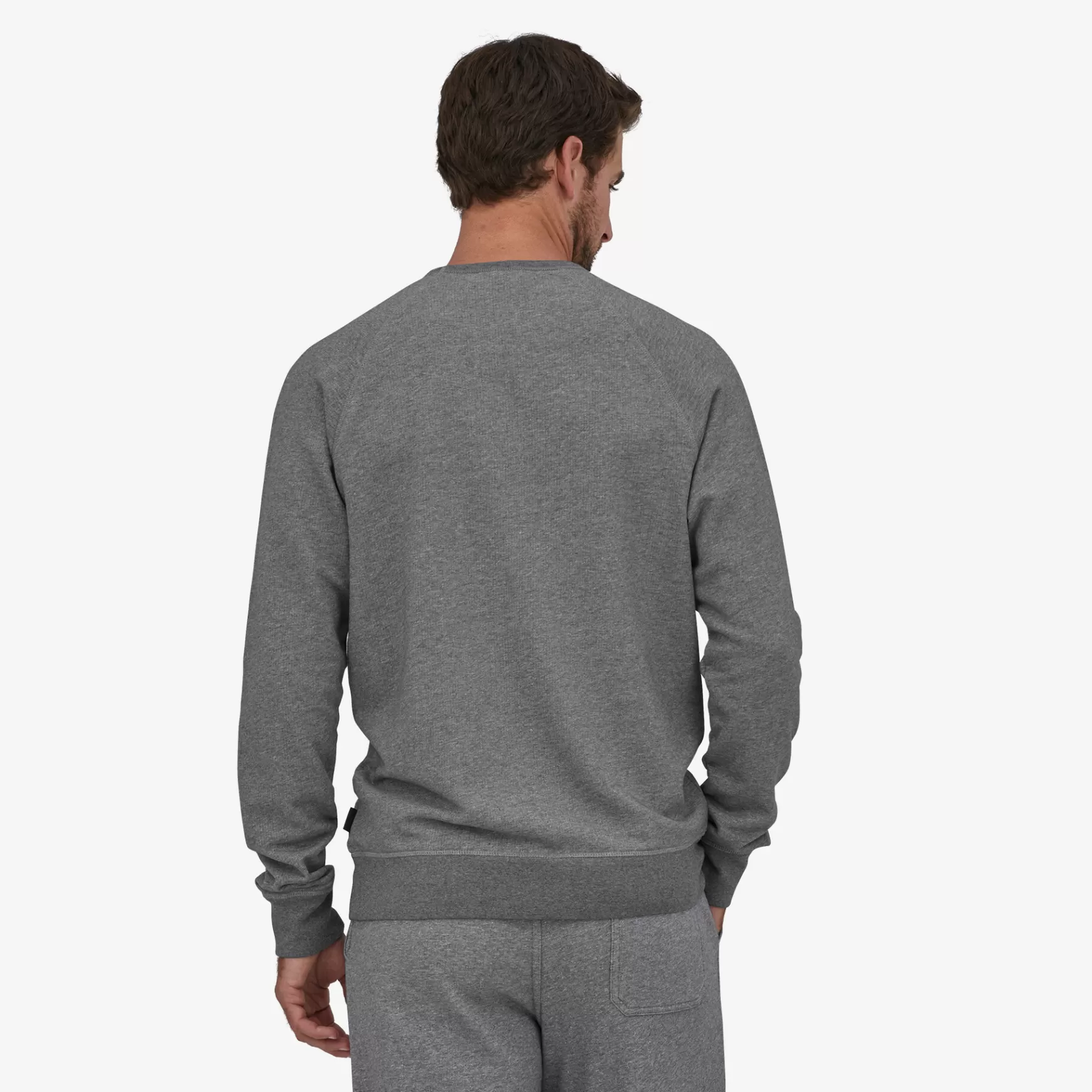 Patagonia Men'S Mahnya Fleece Crewneck Sweatshirt Noble Grey Outlet