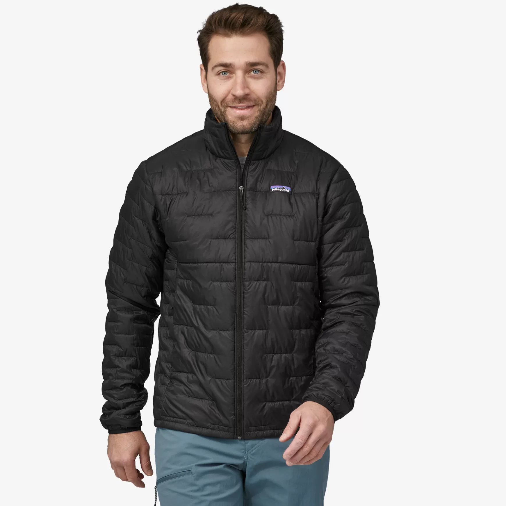 Patagonia Men'S Micro Puff Jacket Black Flash Sale