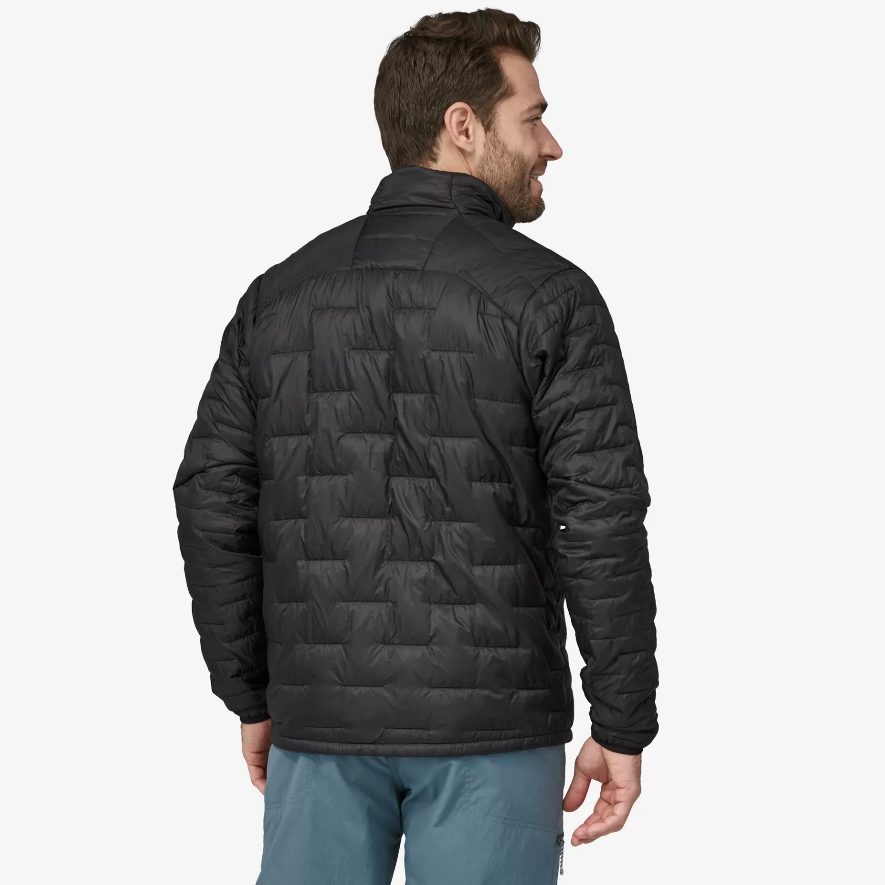 Patagonia Men'S Micro Puff Jacket Black Flash Sale