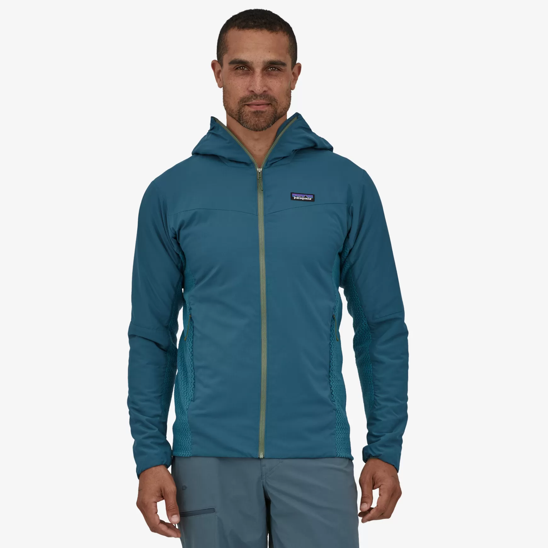 Patagonia Men'S Nano-Air® Light Hybrid Hoody Wavy Blue Clearance