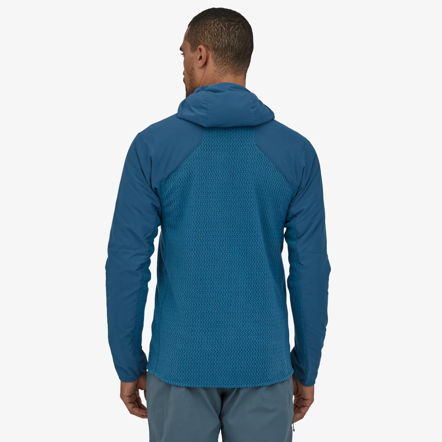 Patagonia Men'S Nano-Air® Light Hybrid Hoody Wavy Blue Clearance