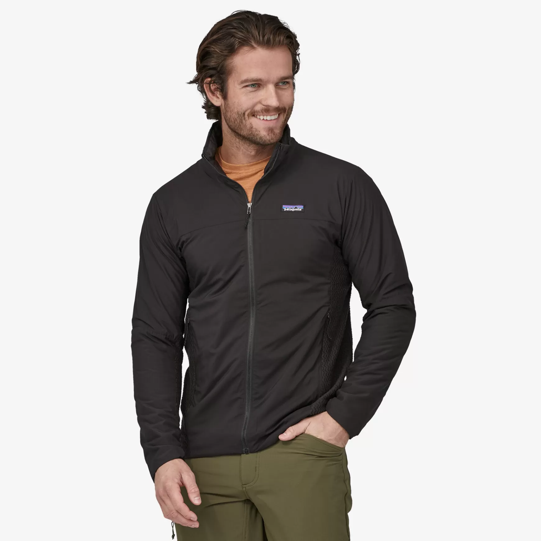 Patagonia Men'S Nano-Air® Light Hybrid Jacket Salt Grey Outlet