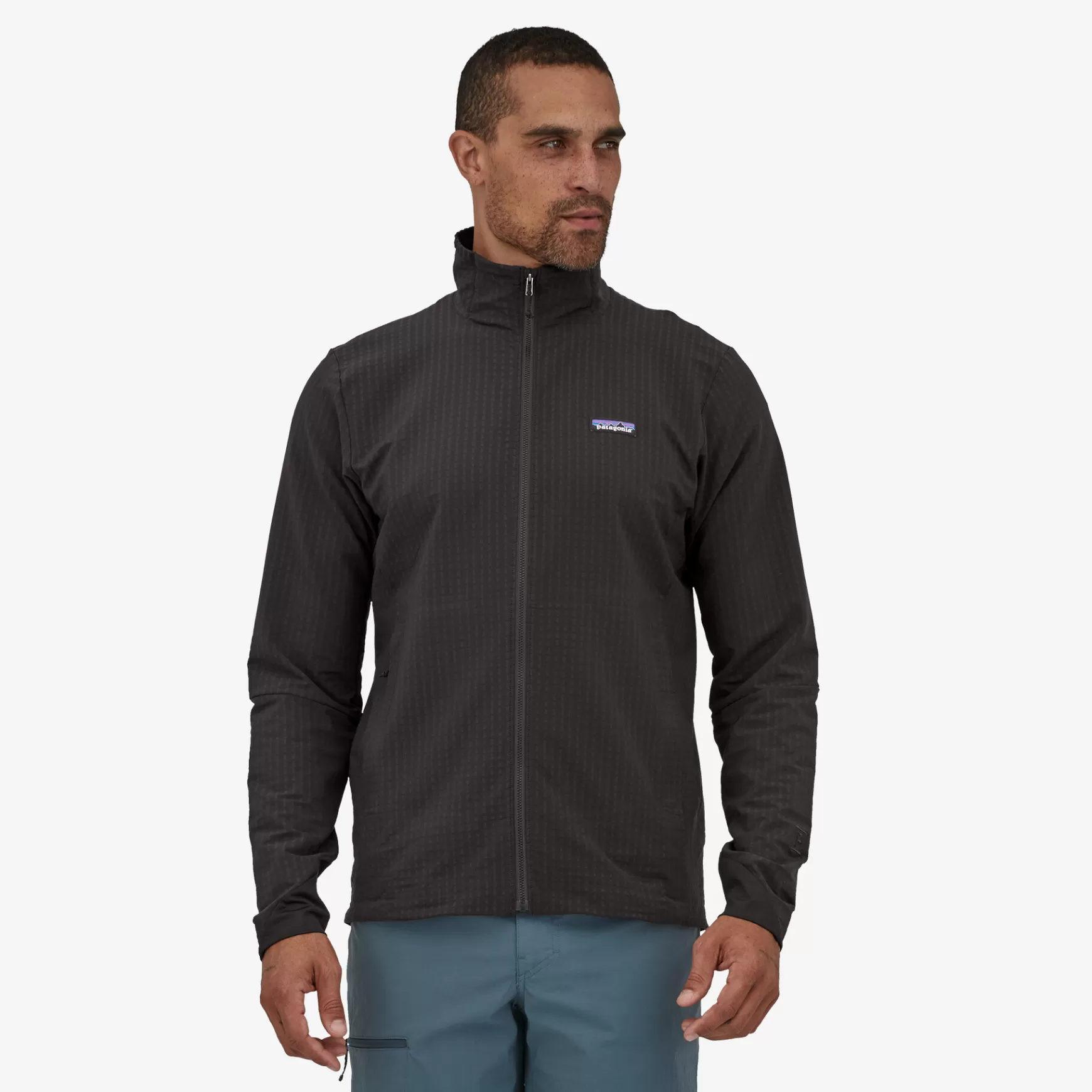 Patagonia Men'S R1 Techface Jacket Black Hot