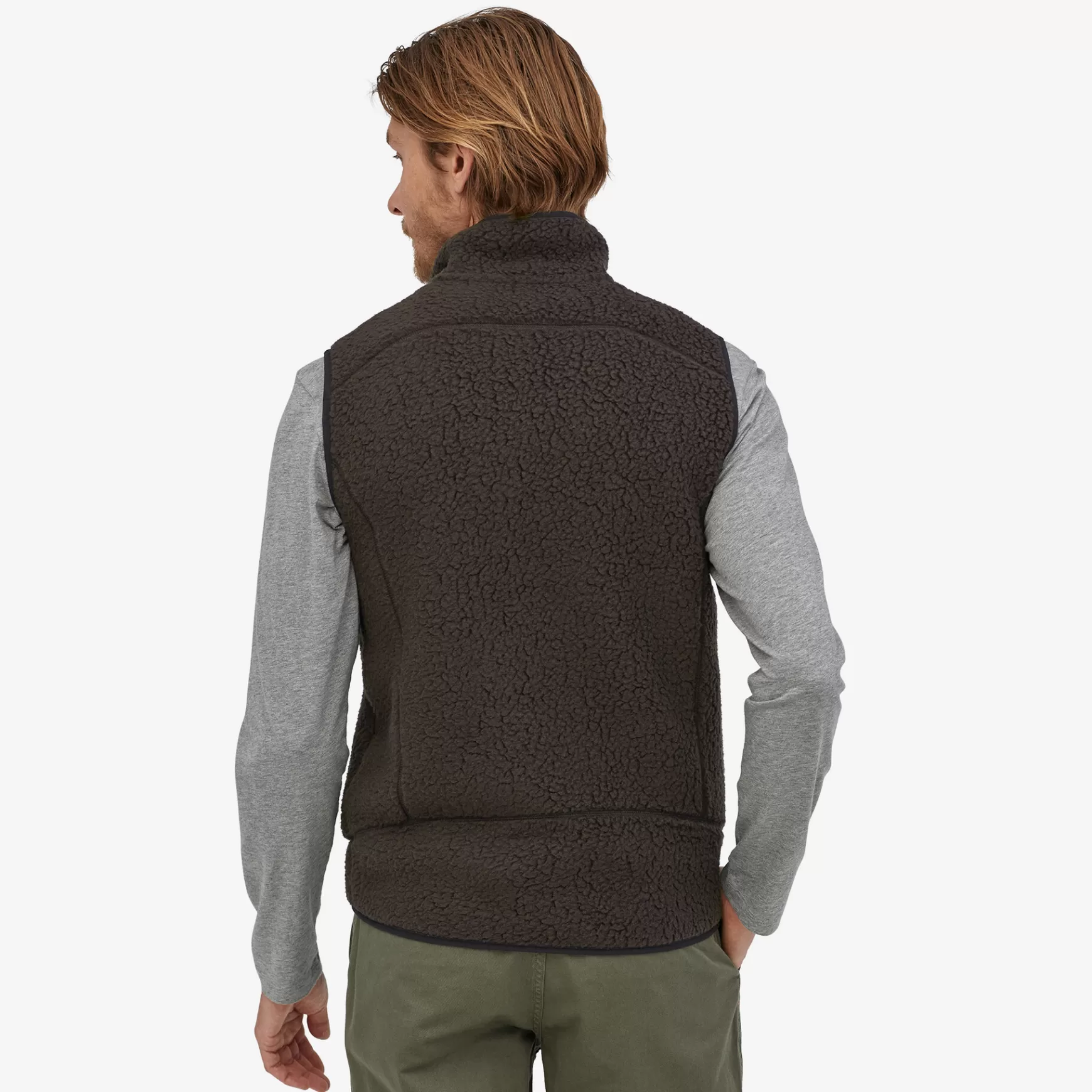 Patagonia Men'S Retro Pile Fleece Vest Black Store