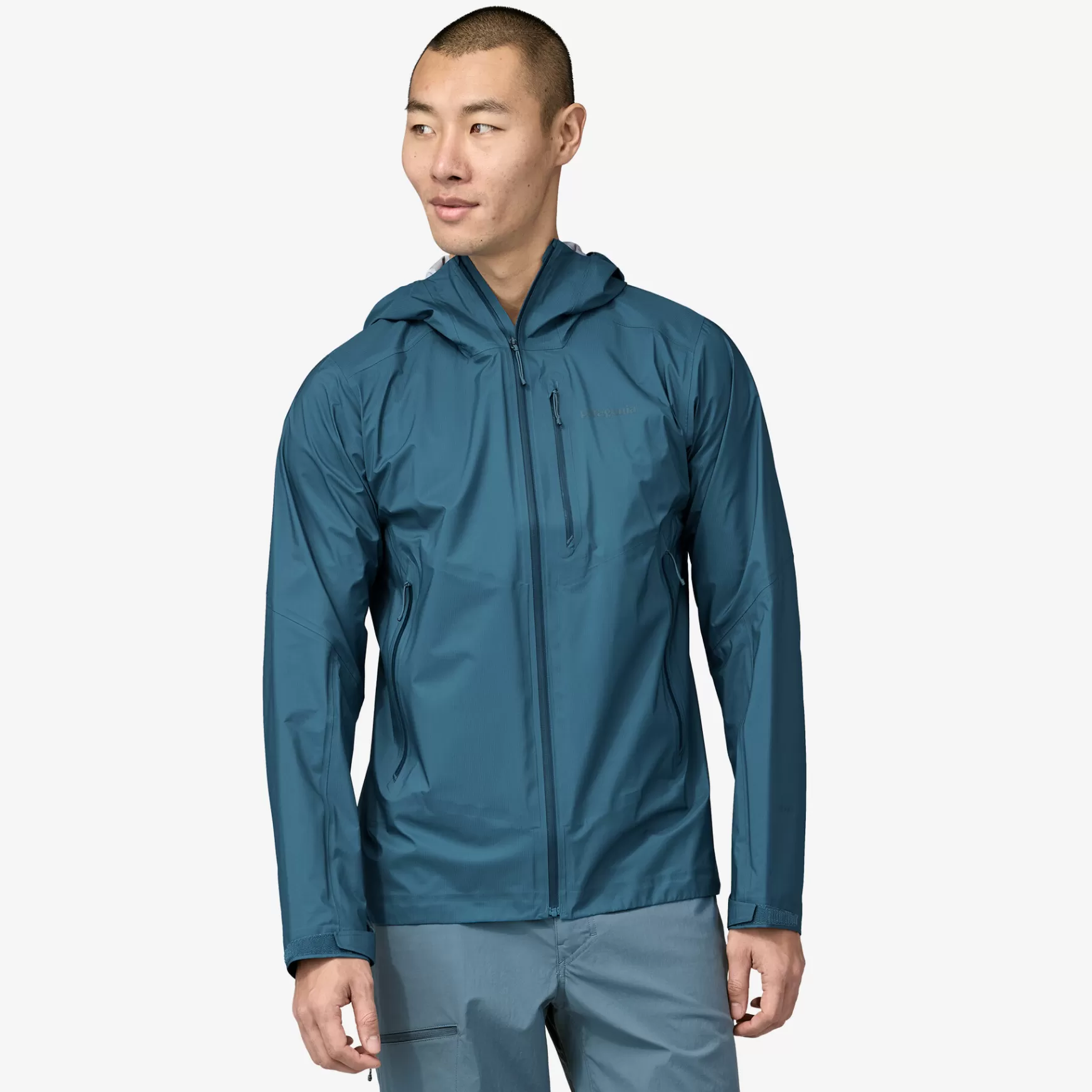 Patagonia Men'S Storm10 Jacket Wavy Blue Store