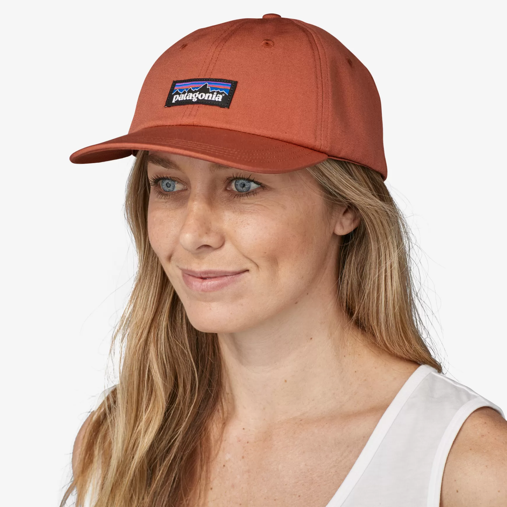 Patagonia P-6 Label Trad Cap Quartz Coral Clearance