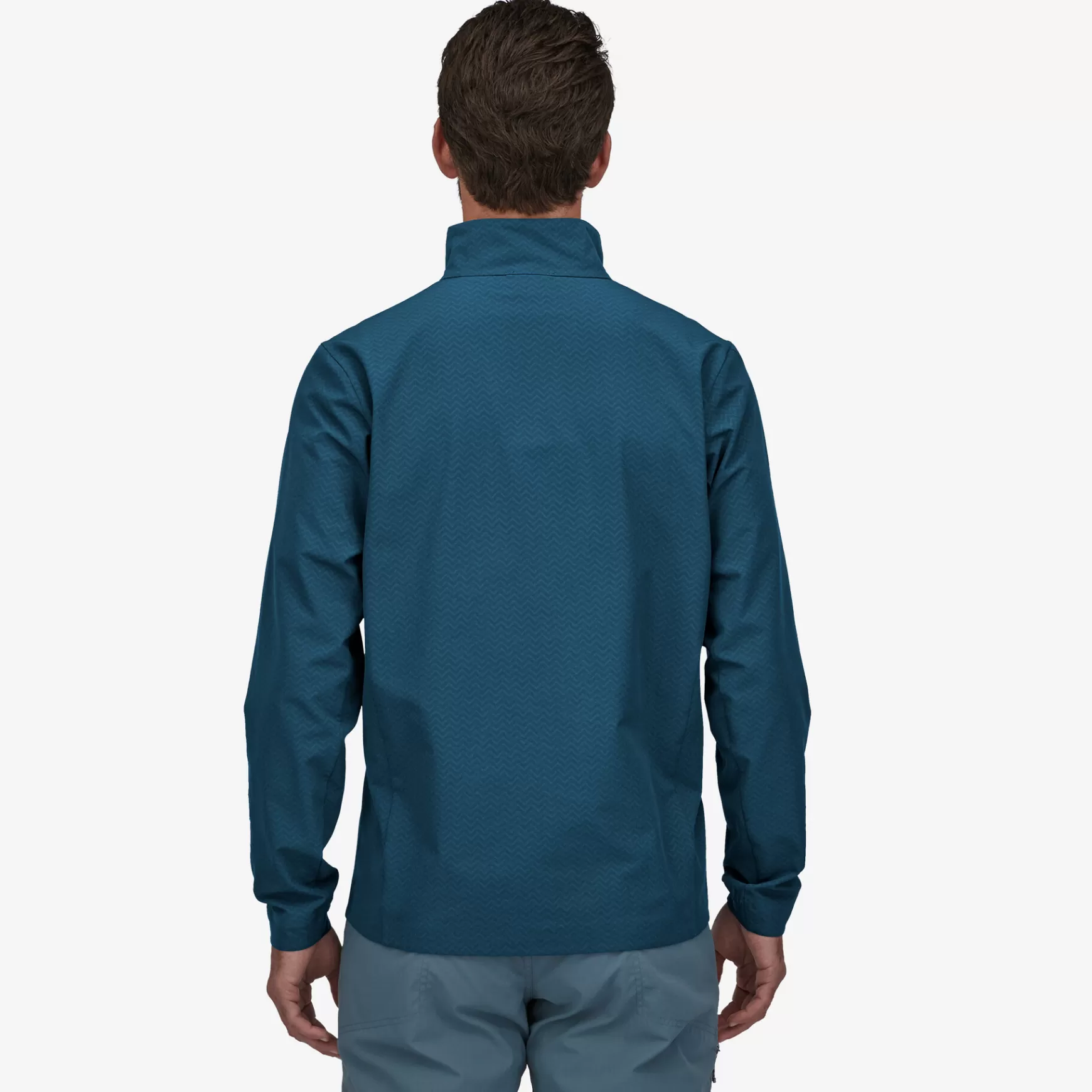 Patagonia R1® Crossstrata Pullover Lagom Blue Cheap