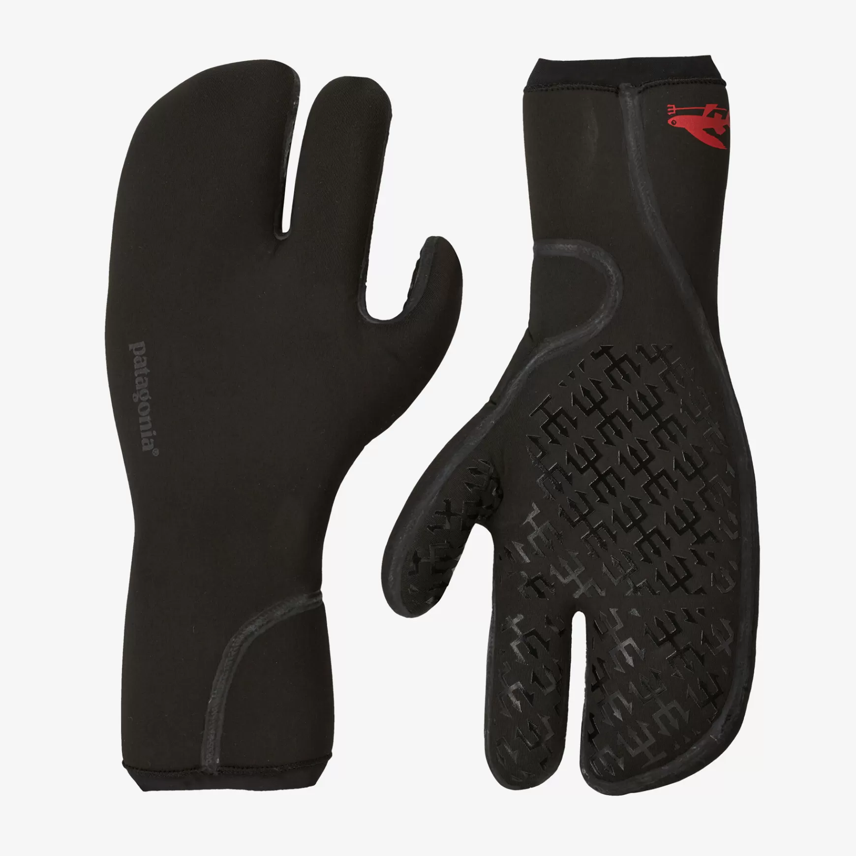 Patagonia R4 Yulex Three Finger Mitts Black Cheap