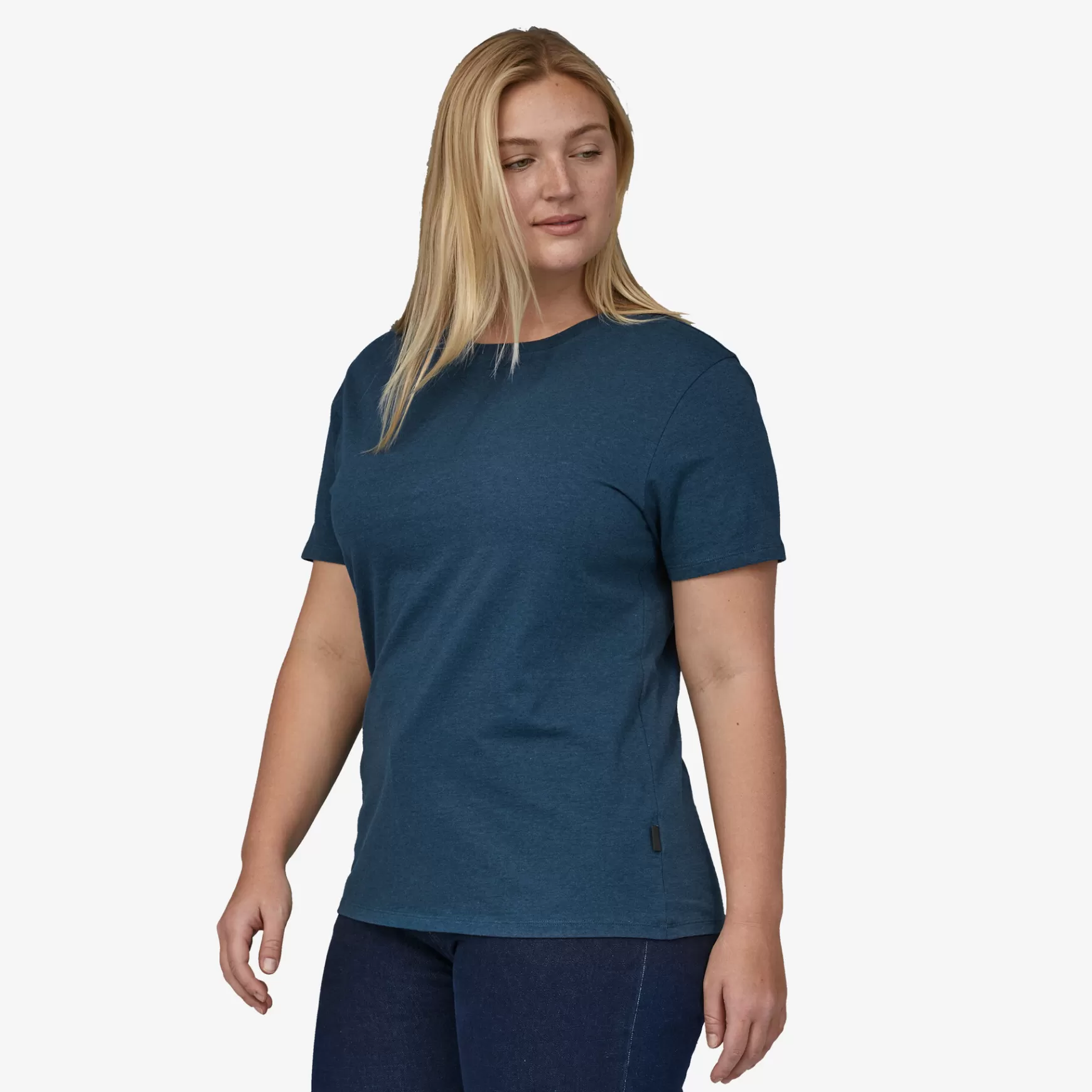 Patagonia Regenerative Organic Certified™ Cotton Lightweight Tee Tidepool Blue Shop