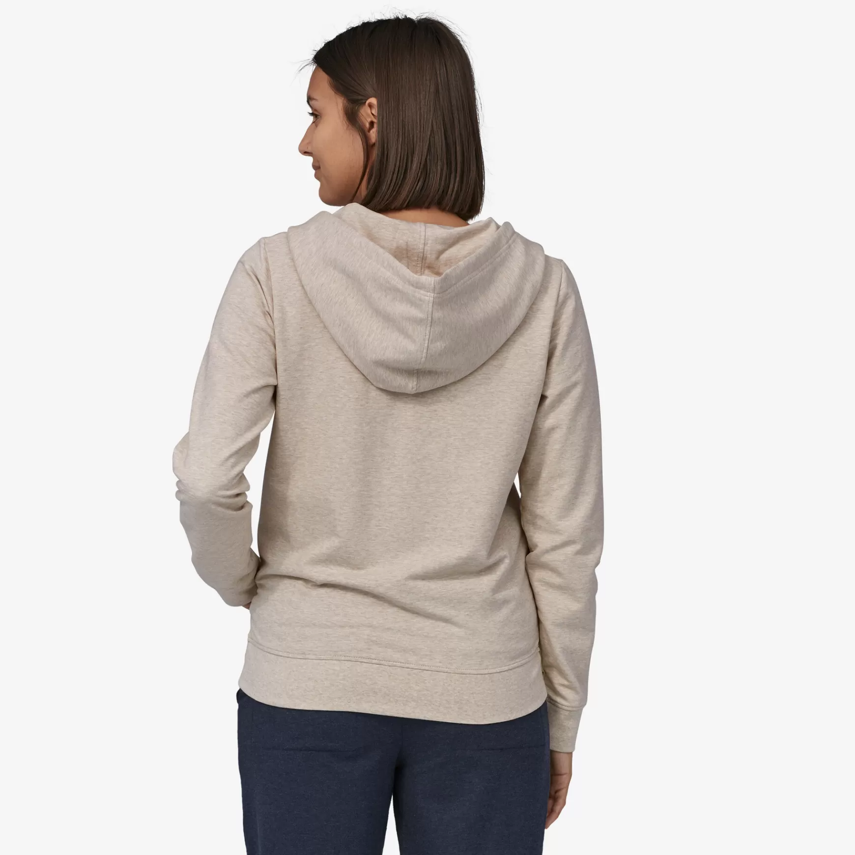 Patagonia Women'S Ahnya Full-Zip Fleece Hoody Dyno White Heather Discount