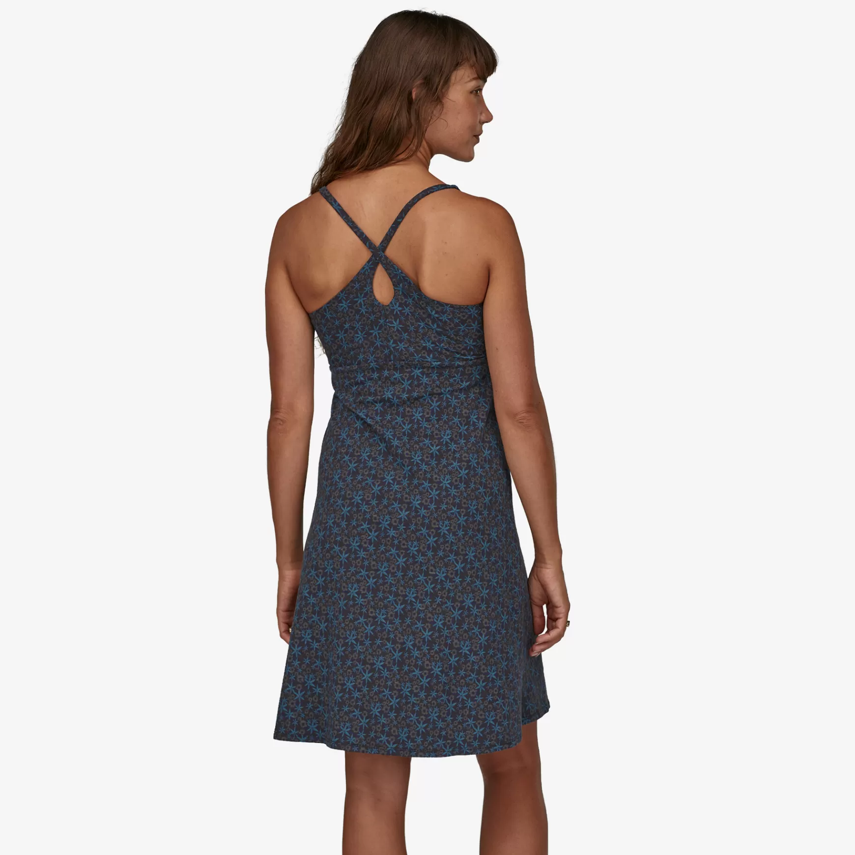 Patagonia Women'S Amber Dawn Dress Verano: Ink Black Sale