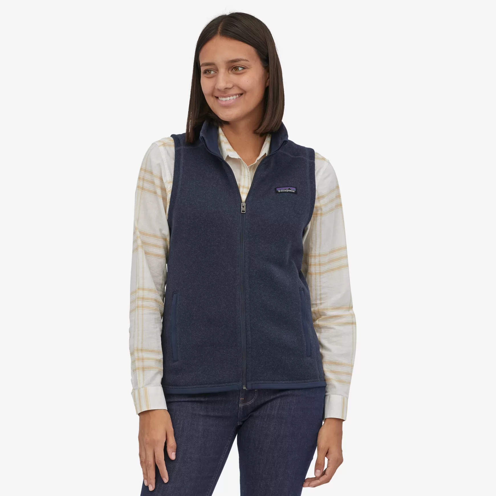 Patagonia Women'S Better Sweater Fleece Vest New Navy Cheap