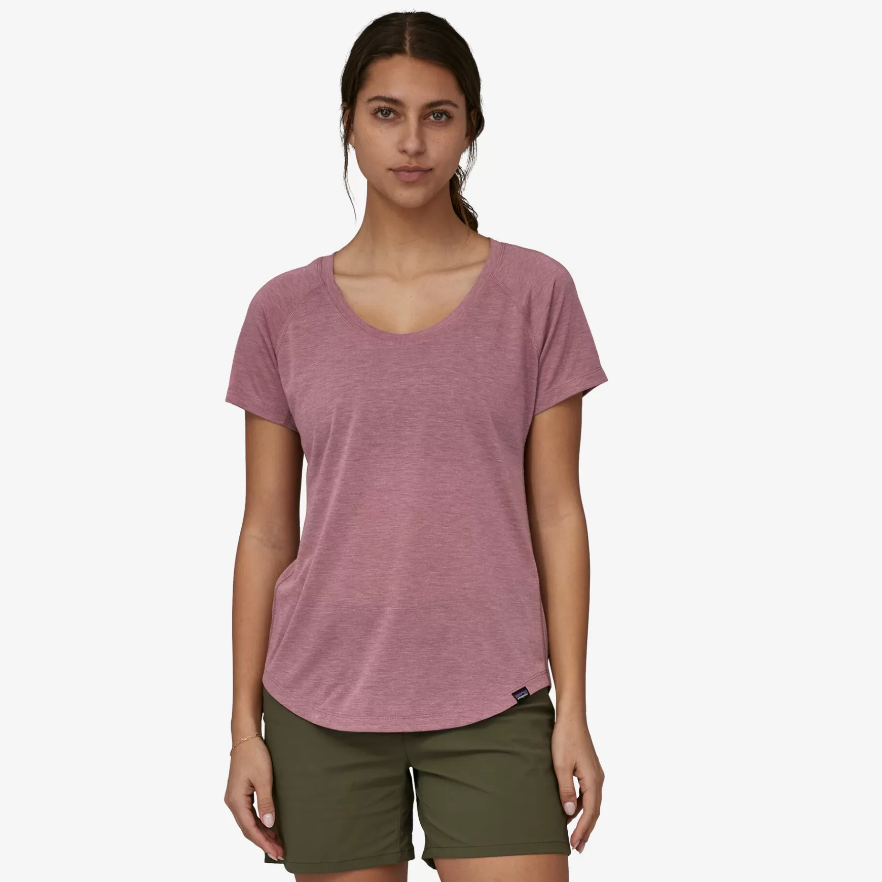 Patagonia Women'S Capilene Cool Trail Shirt Evening Mauve Store