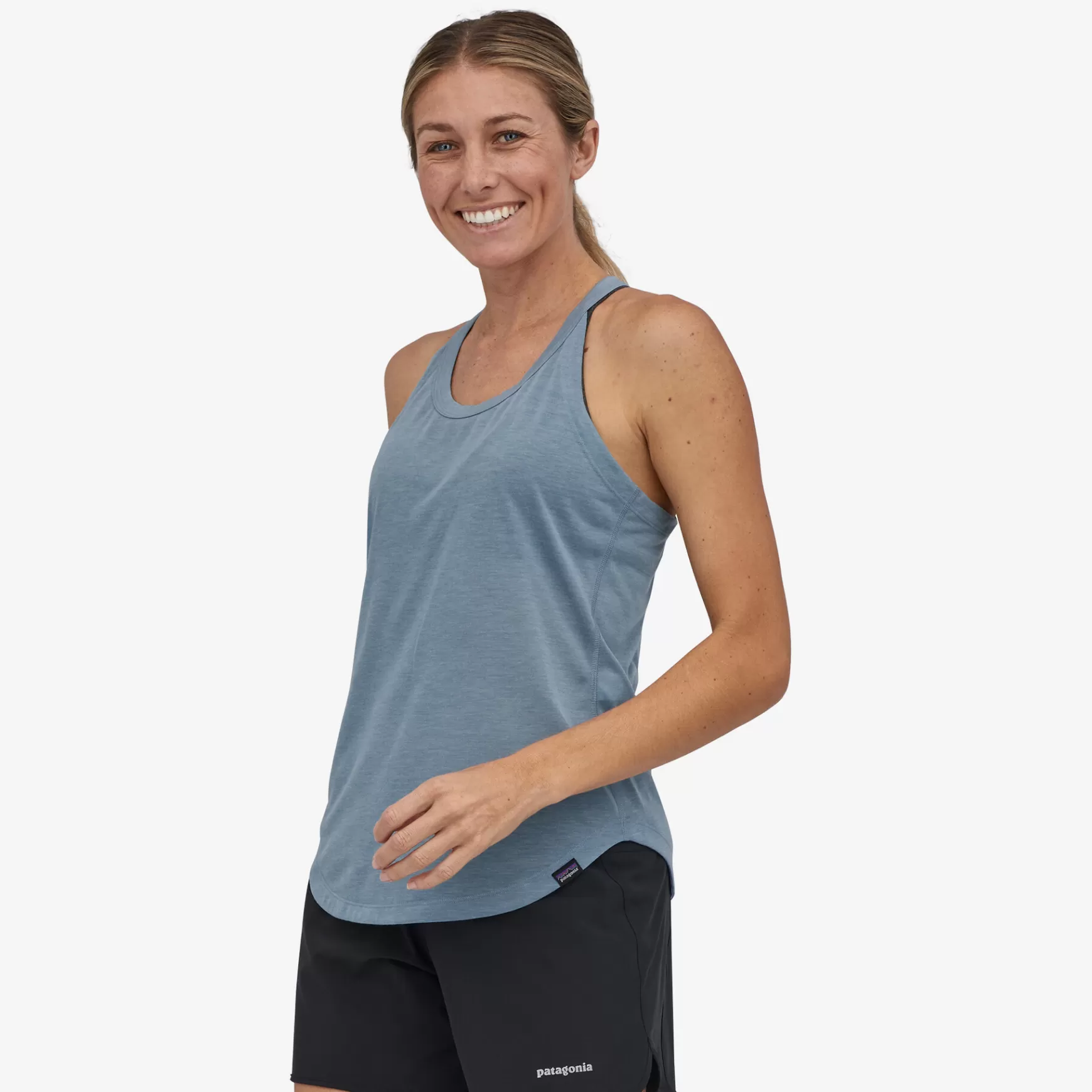 Patagonia Women'S Capilene Cool Trail Tank Top Light Plume Grey Cheap