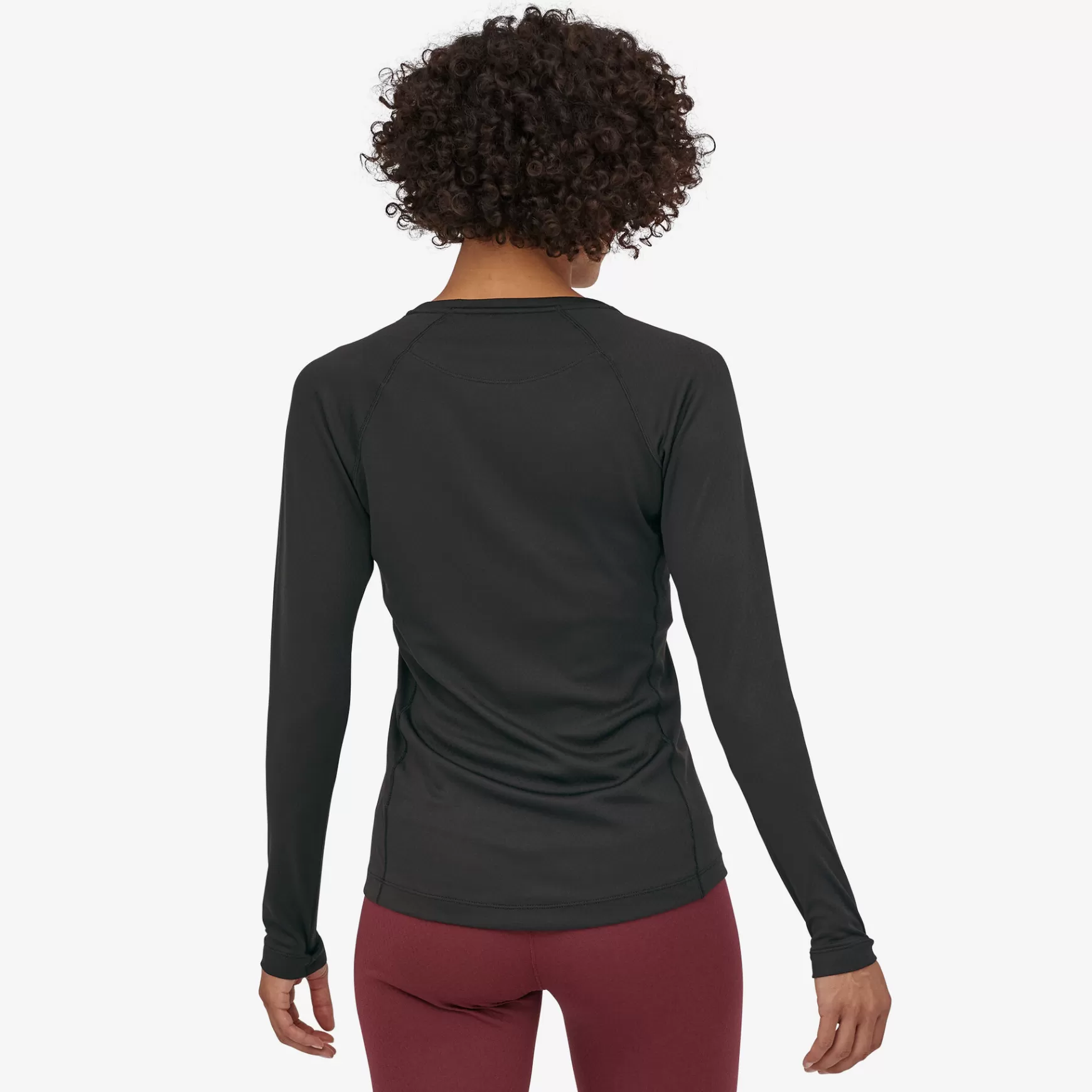 Patagonia Women'S Capilene Midweight Crew Black Outlet