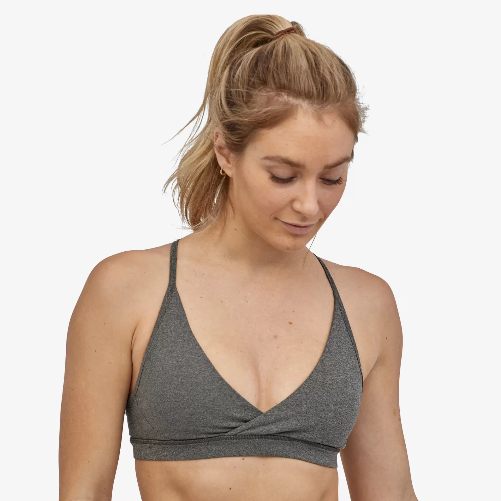 Patagonia Women'S Cross Beta Sports Bra Forge Grey Clearance