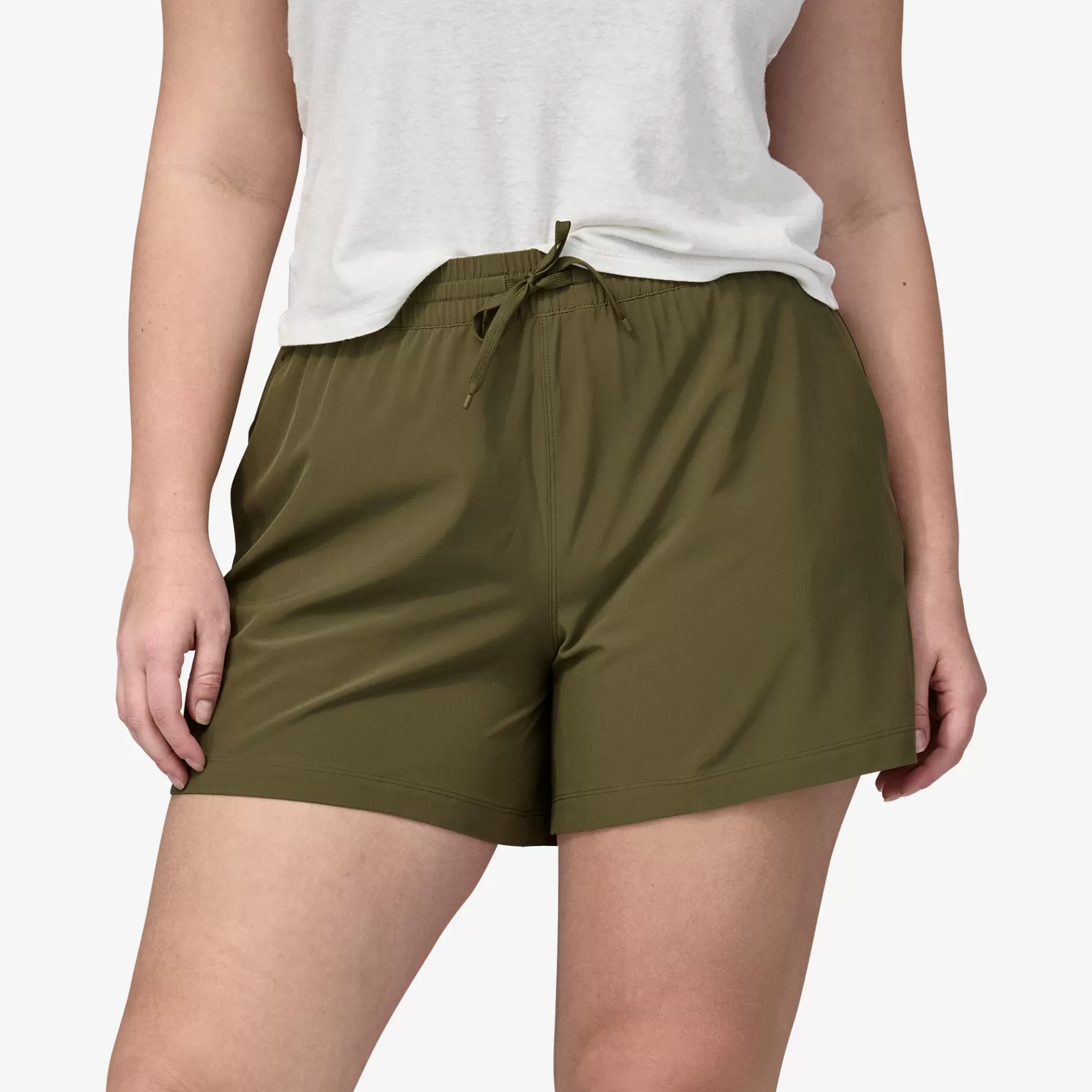 Patagonia Women'S Fleetwith Shorts-5" Fatigue Green Online