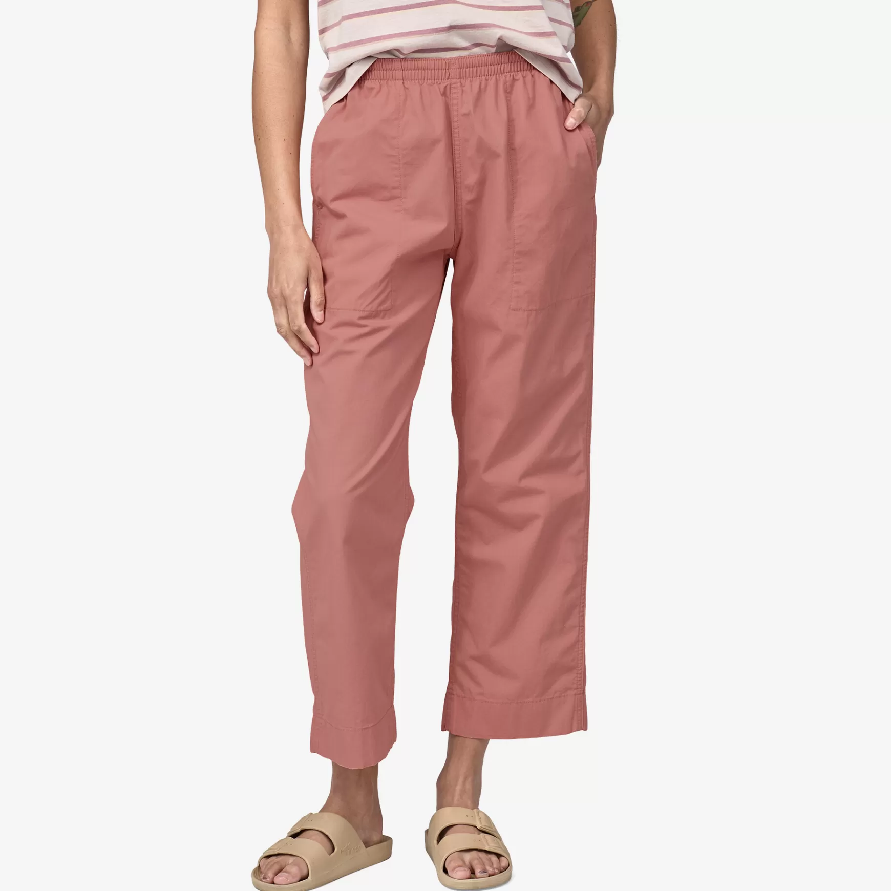 Patagonia Women'S Funhoggers Pants Sunfade Pink Shop