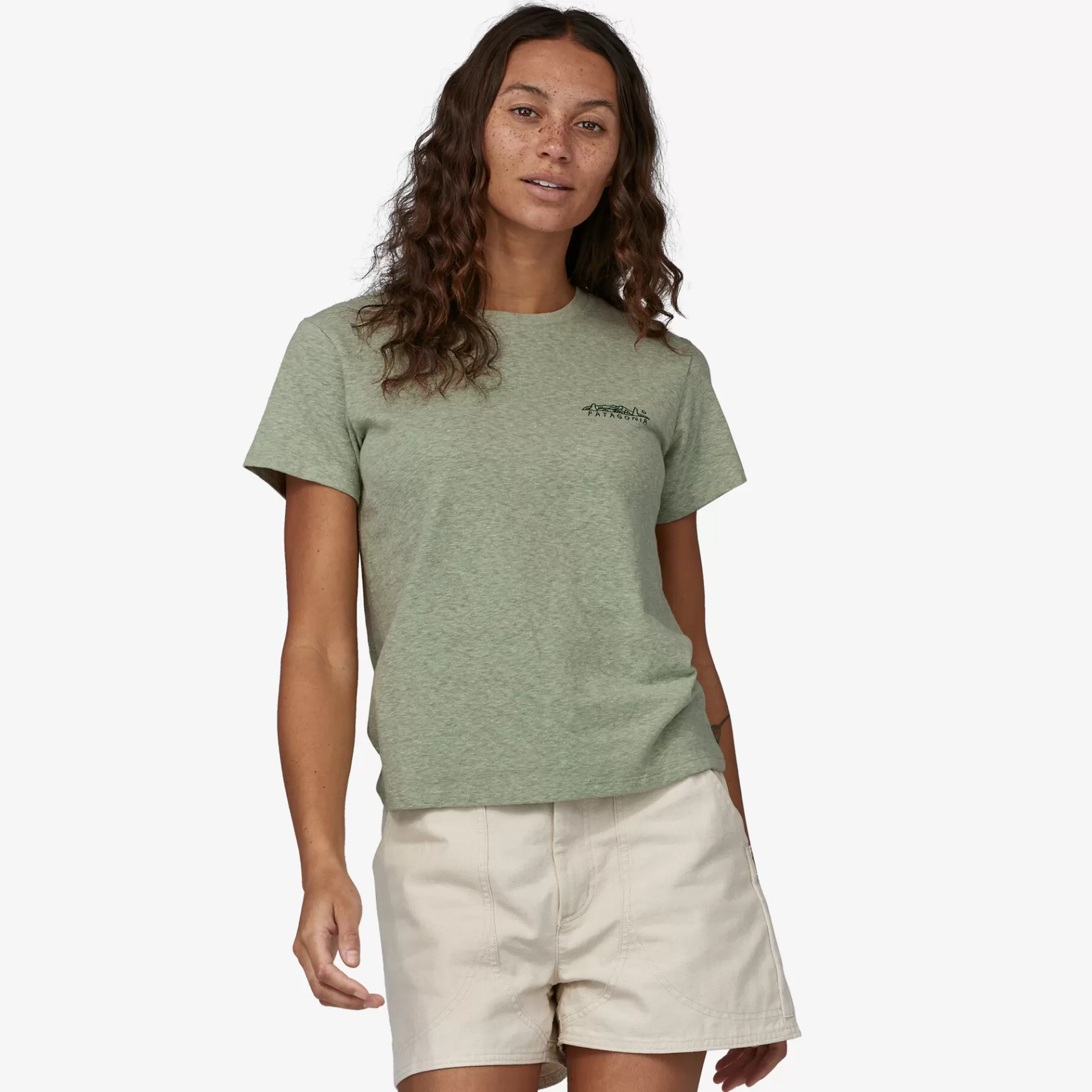 Patagonia Women'S How To Heal Responsibili-Tee® Salvia Green Clearance