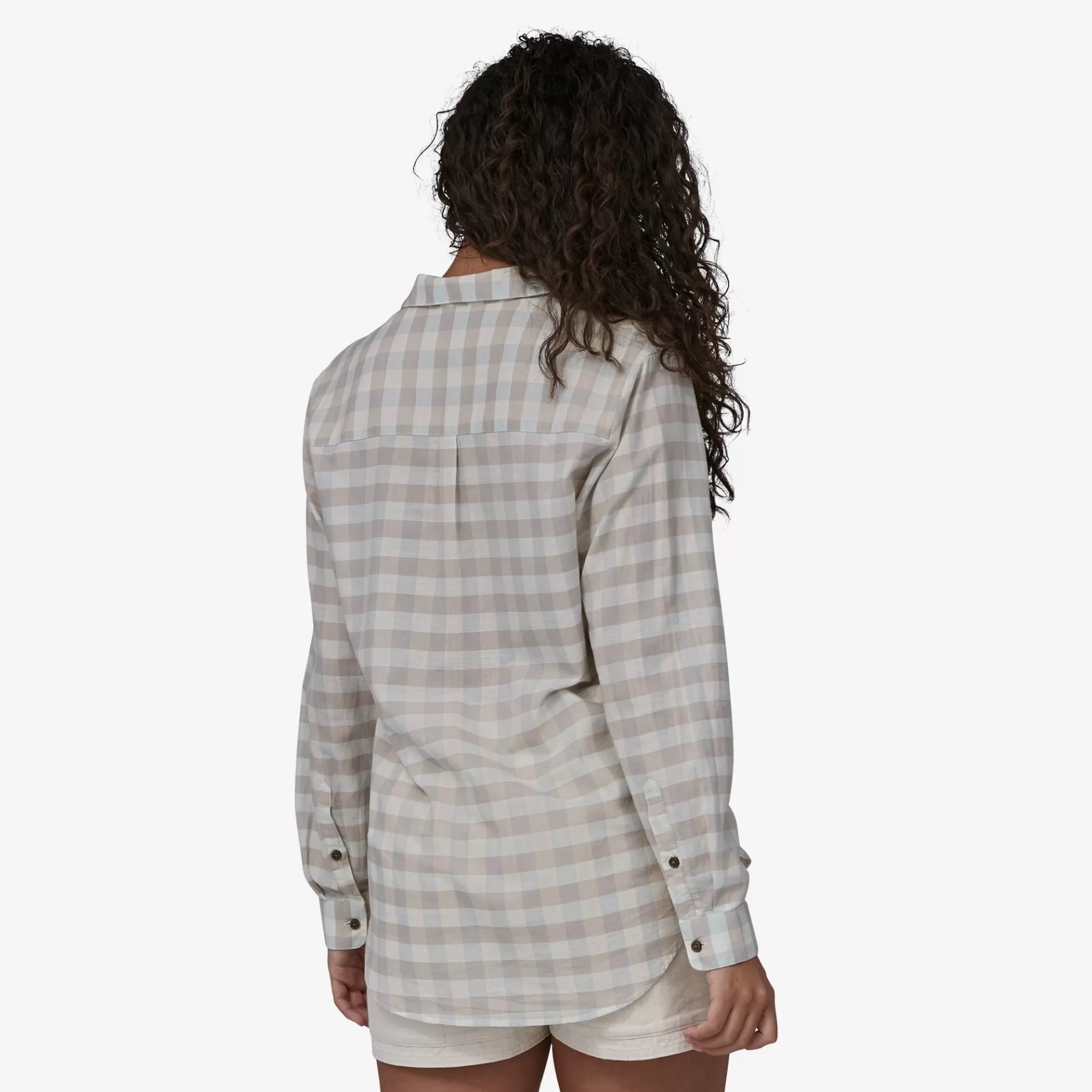 Patagonia Women'S Lightweight A/C Buttondown Check: Stingray Mauve Outlet