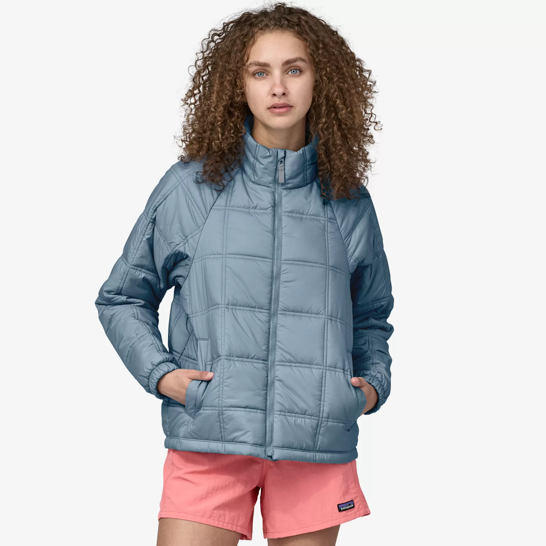 Patagonia Women'S Lost Canyon Jacket Light Plume Grey Shop