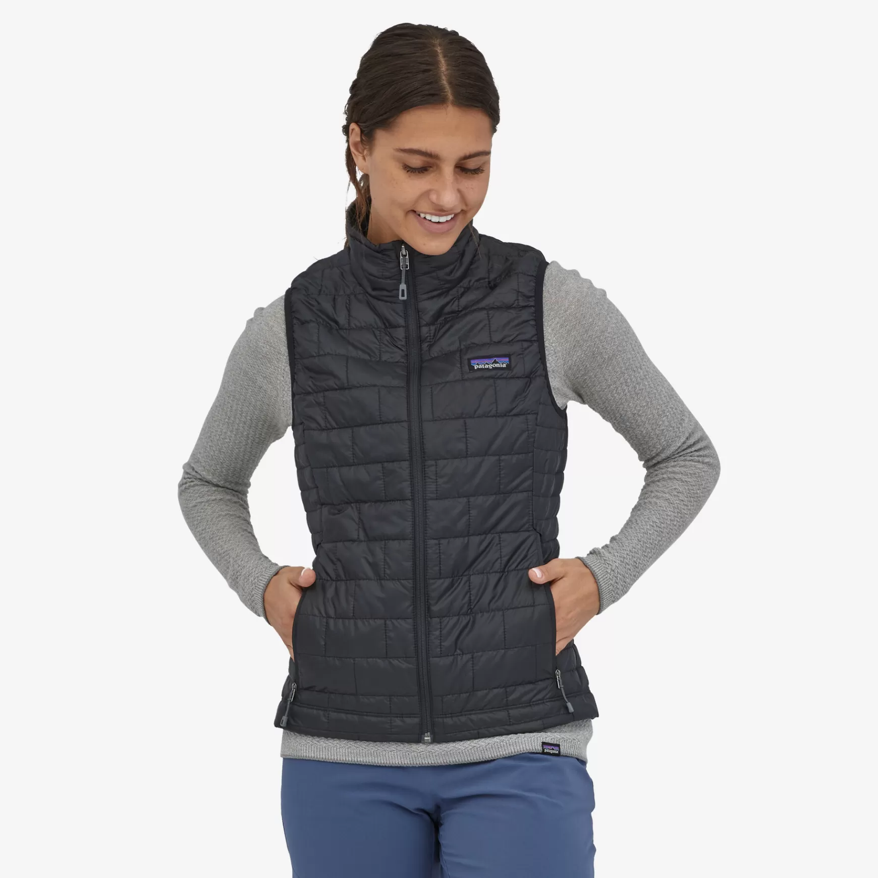 Patagonia Women'S Nano Puff Vest Black Hot