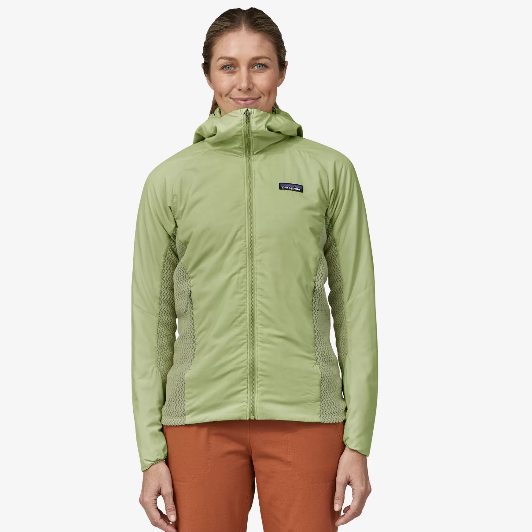 Patagonia Women'S Nano-Air® Light Hybrid Hoody Friend Green Hot