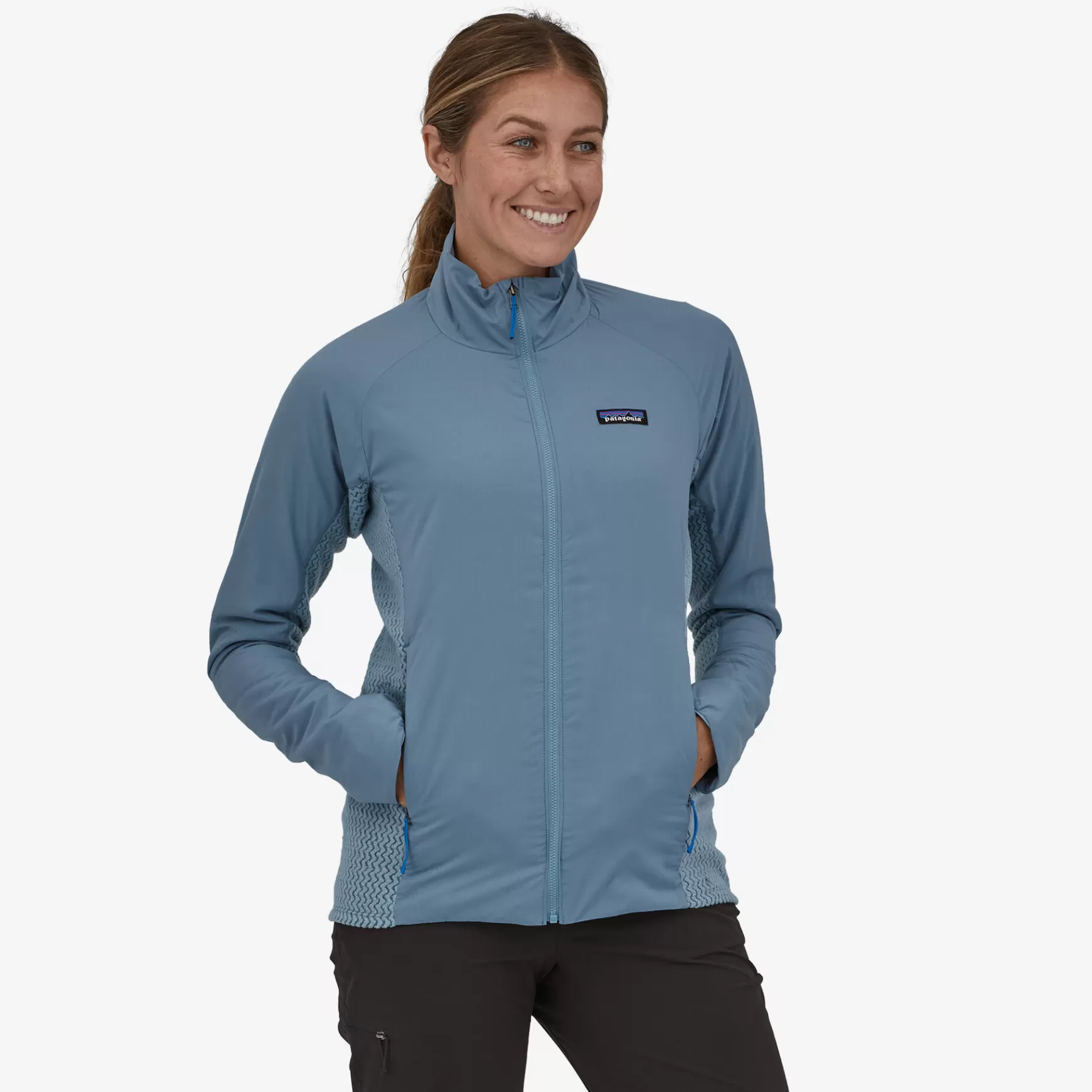 Patagonia Women'S Nano-Air® Light Hybrid Jacket Light Plume Grey Hot