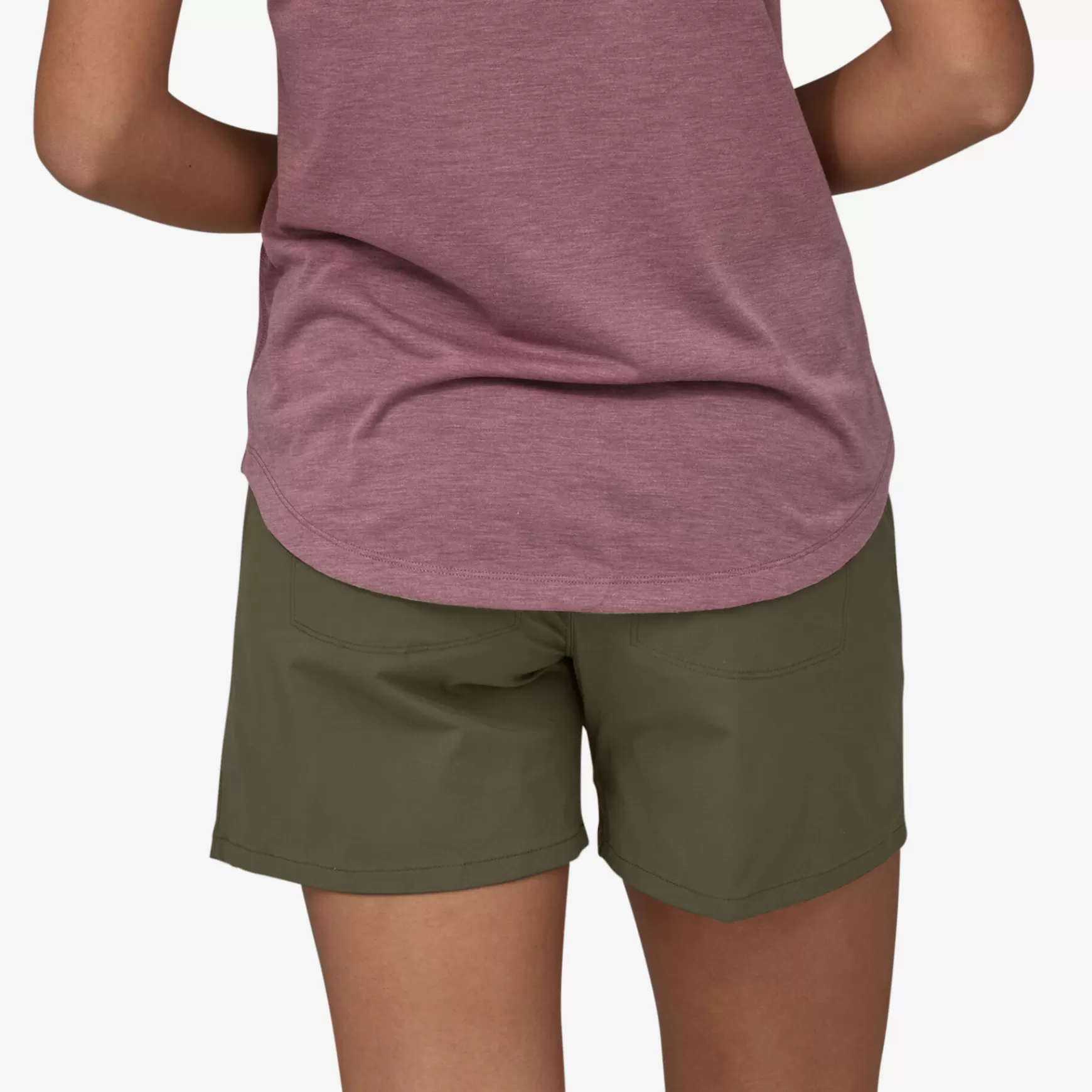 Patagonia Women'S Quandary Shorts-5" Basin Green Clearance