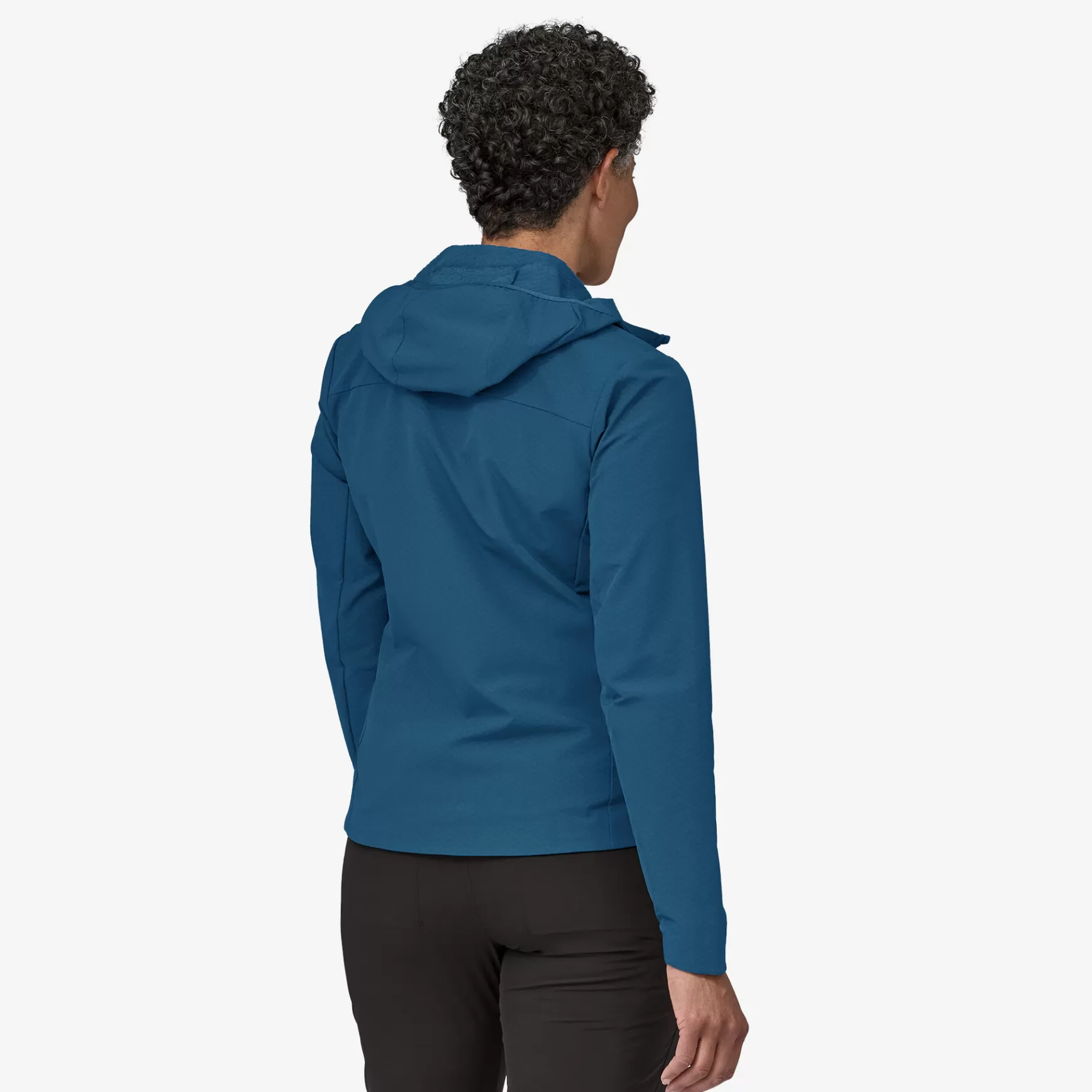 Patagonia Women'S R1® Crossstrata Hoody Lagom Blue Outlet