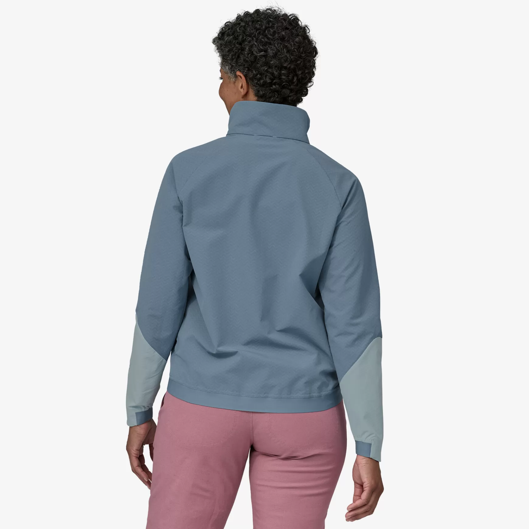 Patagonia Women'S R1® Crossstrata Jacket Light Plume Grey Fashion