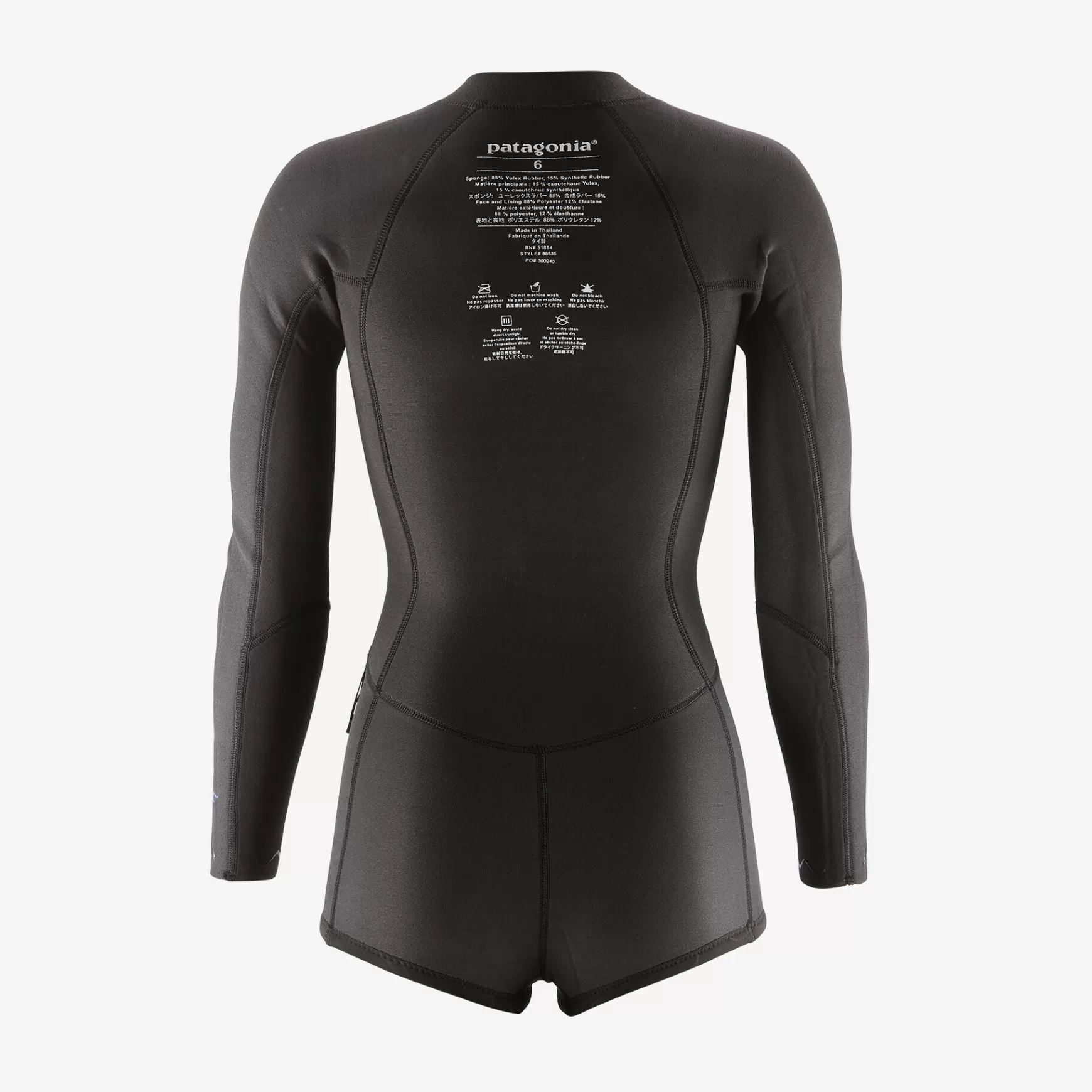 Patagonia Women'S R1 Lite Yulex Long-Sleeved Spring Jane Wetsuit Black Hot