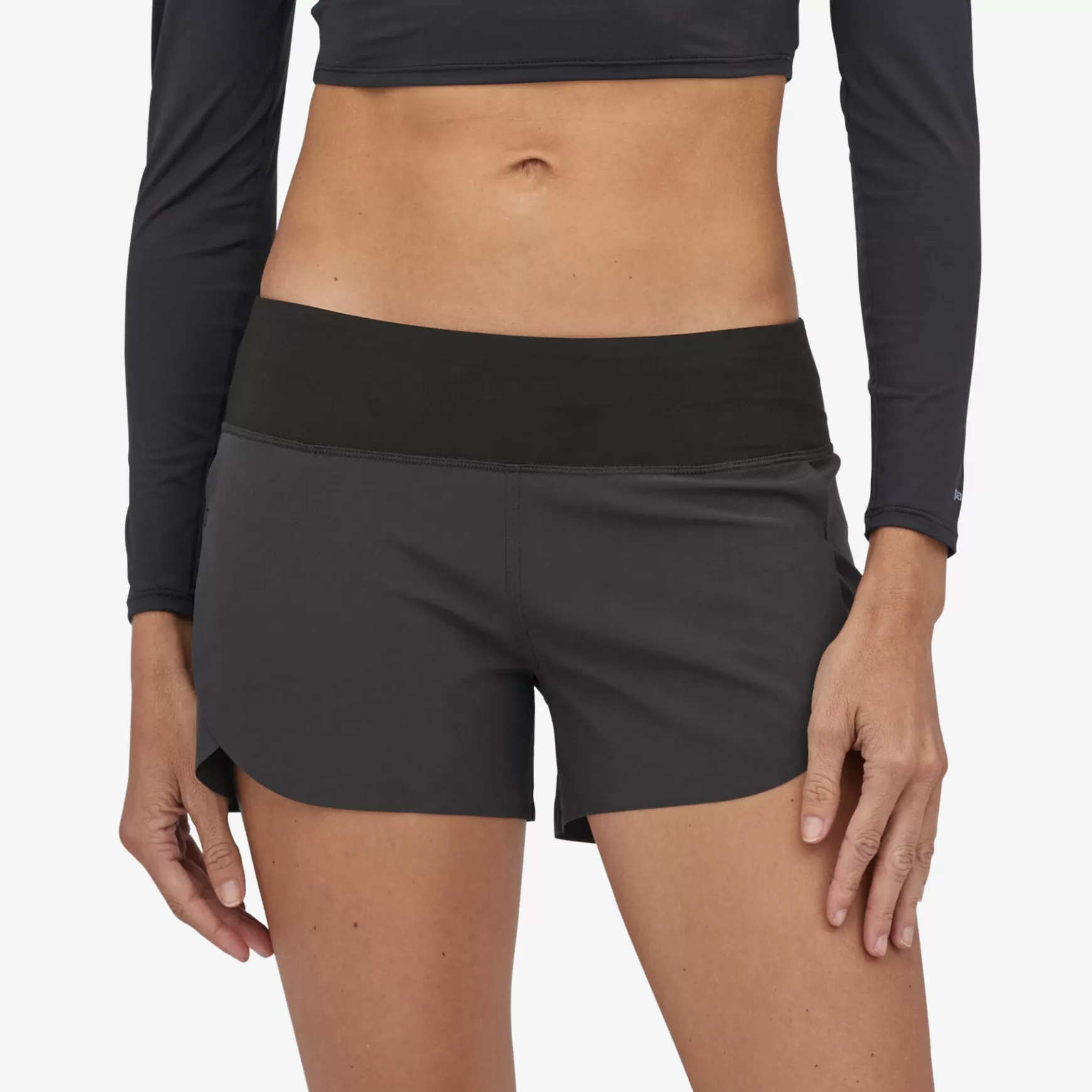 Patagonia Women'S Stretch Hydropeak Surf Shorts-3½" Ink Black Outlet